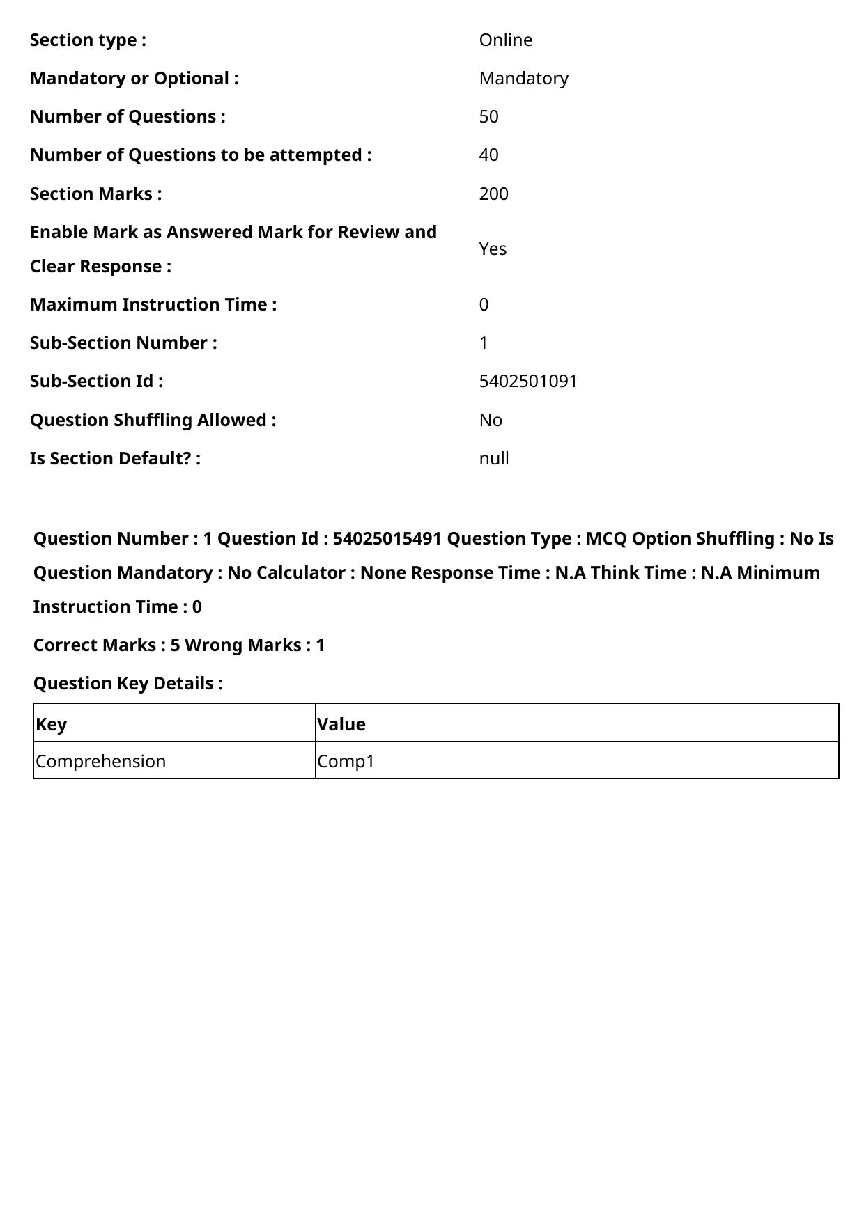 CUET 2023 English-Manipuri Shift 2 Question Papers - Page 2