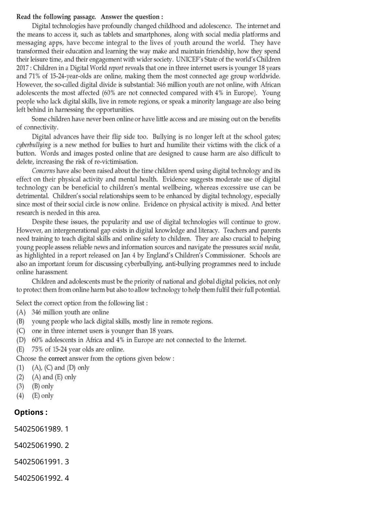 CUET 2023 English-Manipuri Shift 2 Question Papers - Page 17