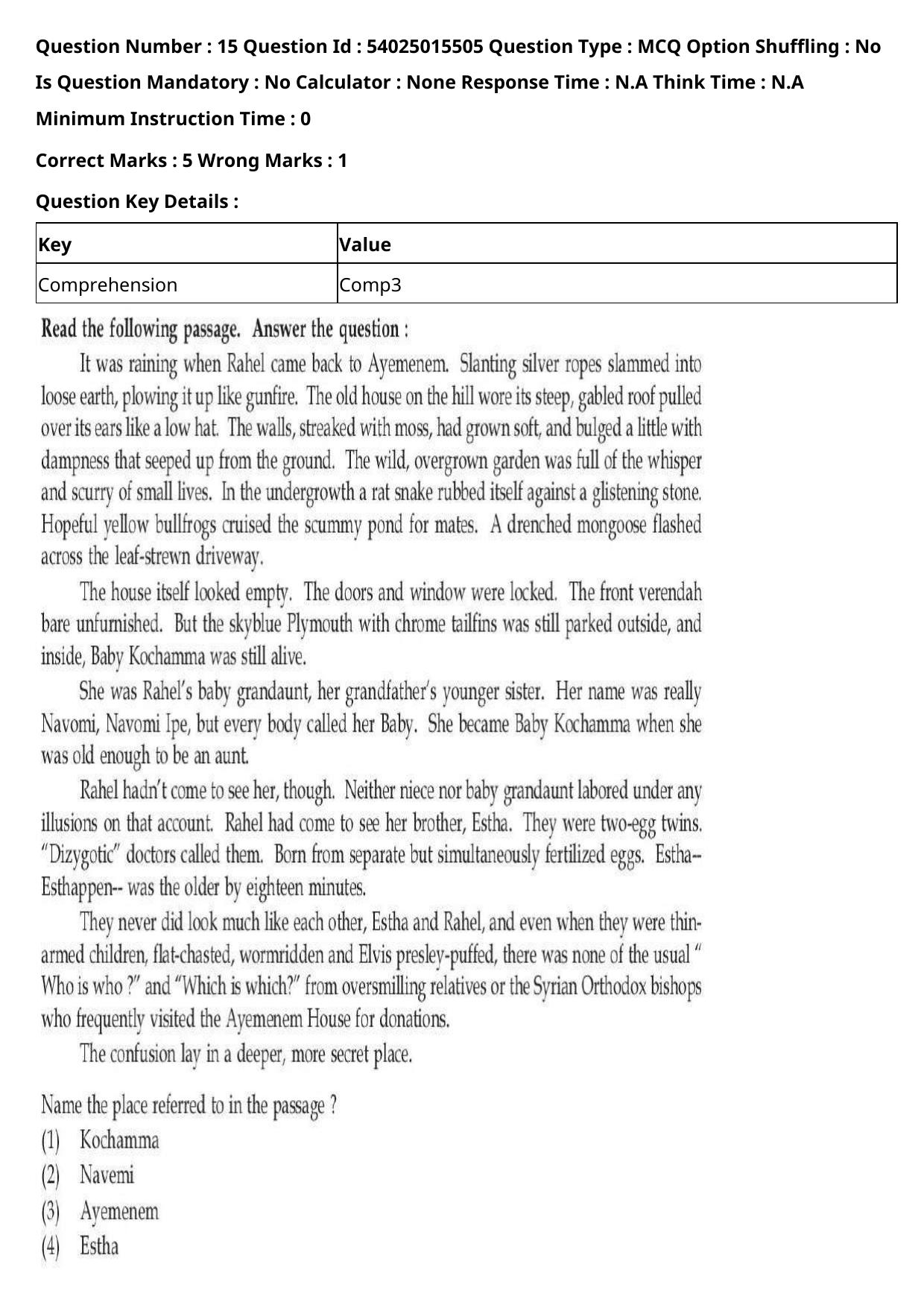CUET 2023 English-Manipuri Shift 2 Question Papers - Page 29
