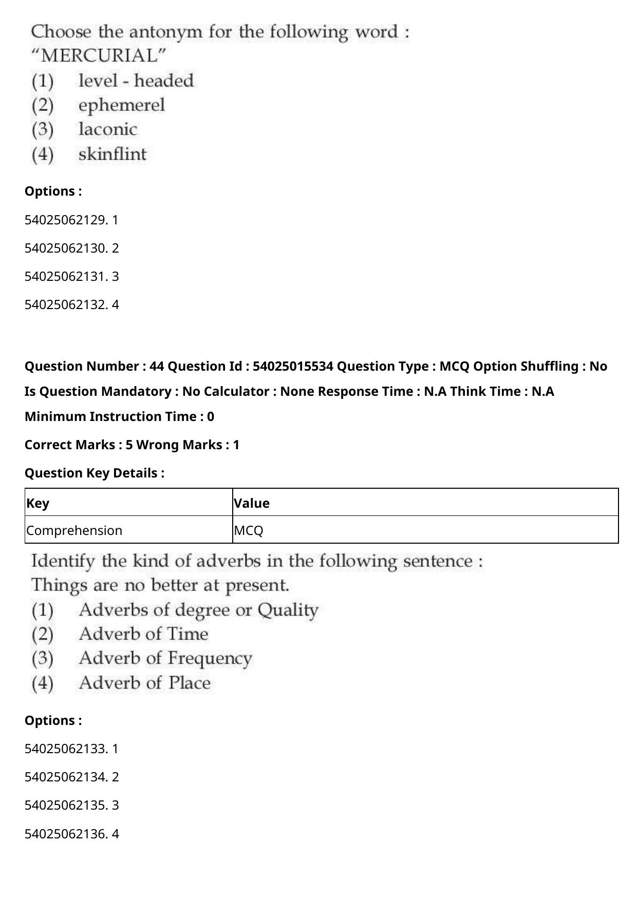 CUET 2023 English-Manipuri Shift 2 Question Papers - Page 50
