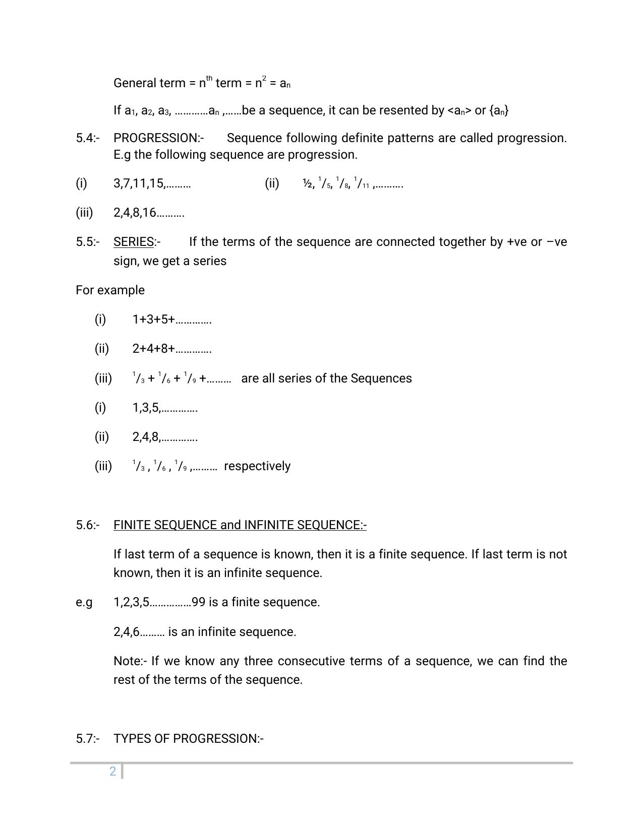 JKBOSE Class 10 Maths: Chapter 5th Arithmetic Progression Question Bank - Page 2