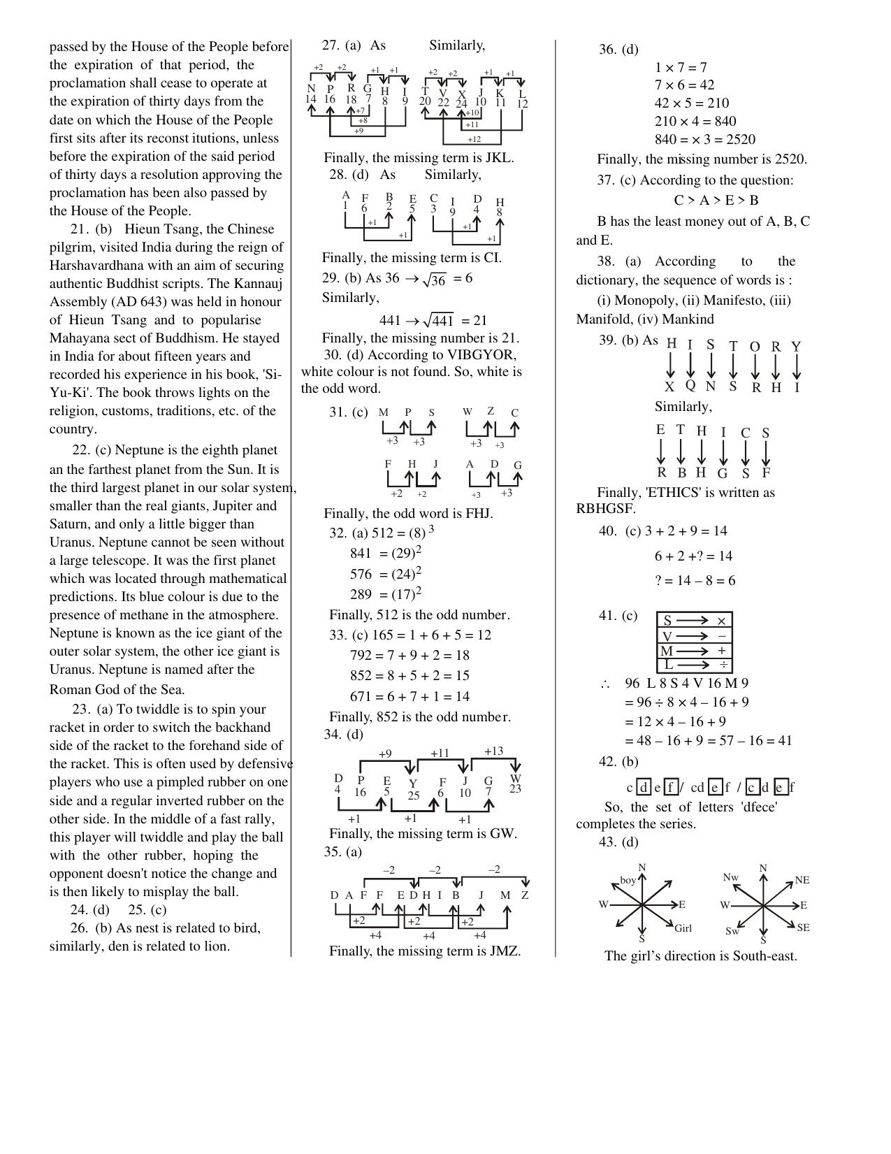 CUET General Knowledge Sample Paper 10 - Page 6