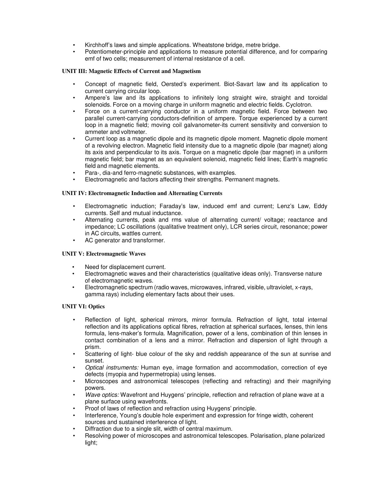 AMU Entrance Exam: Diploma in Nursing (Unani) Syllabus - Page 5