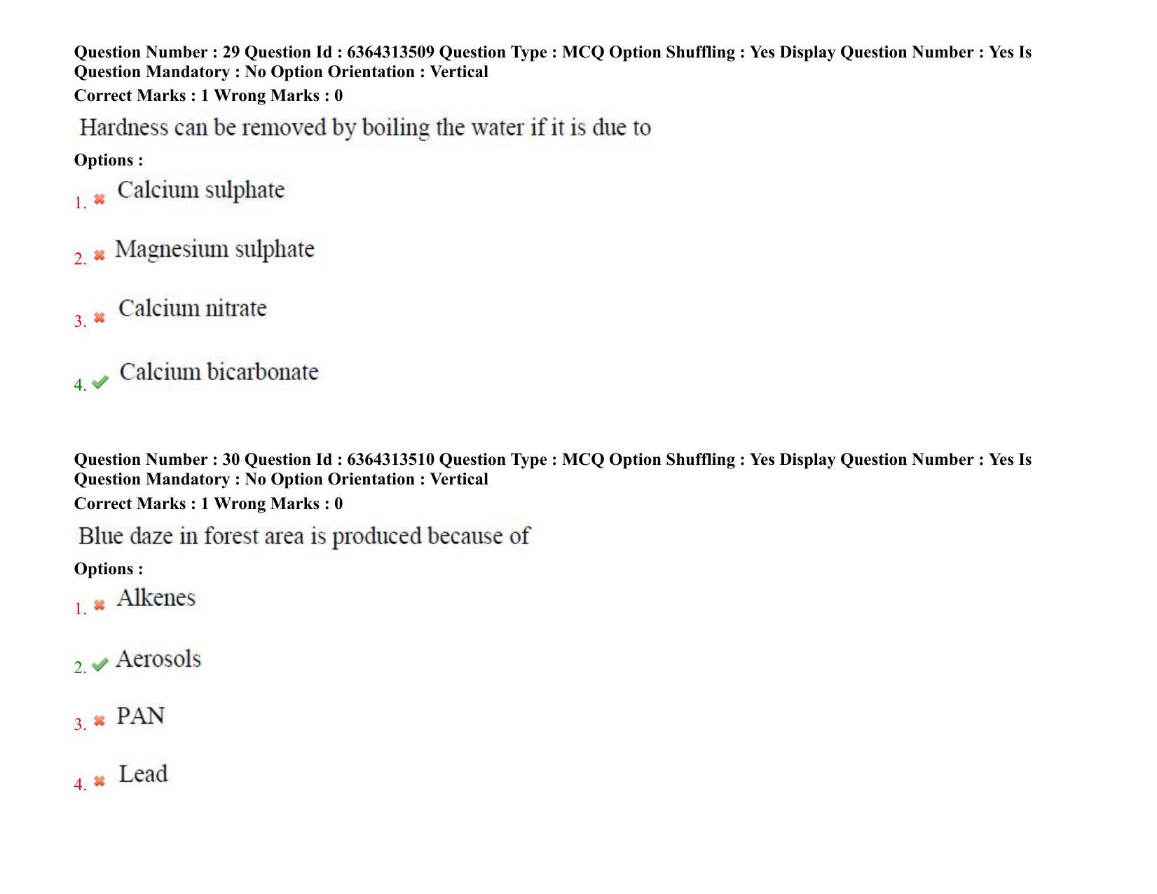 TS PGECET 2021: Environmental Management Question Papers - Page 18
