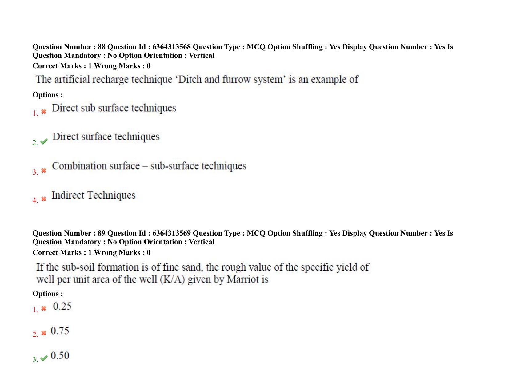TS PGECET 2021: Environmental Management Question Papers - Page 50