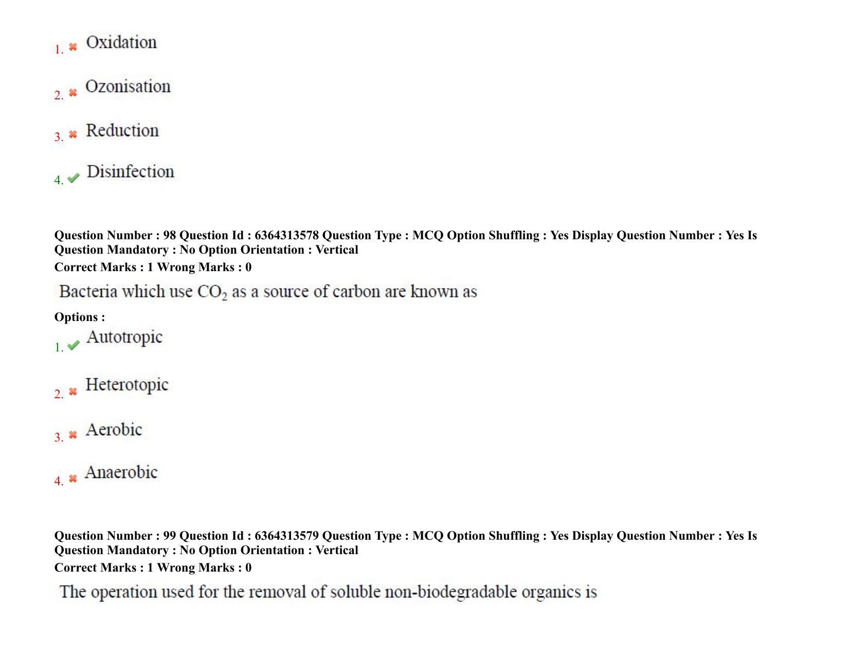 TS PGECET 2021: Environmental Management Question Papers - Page 55