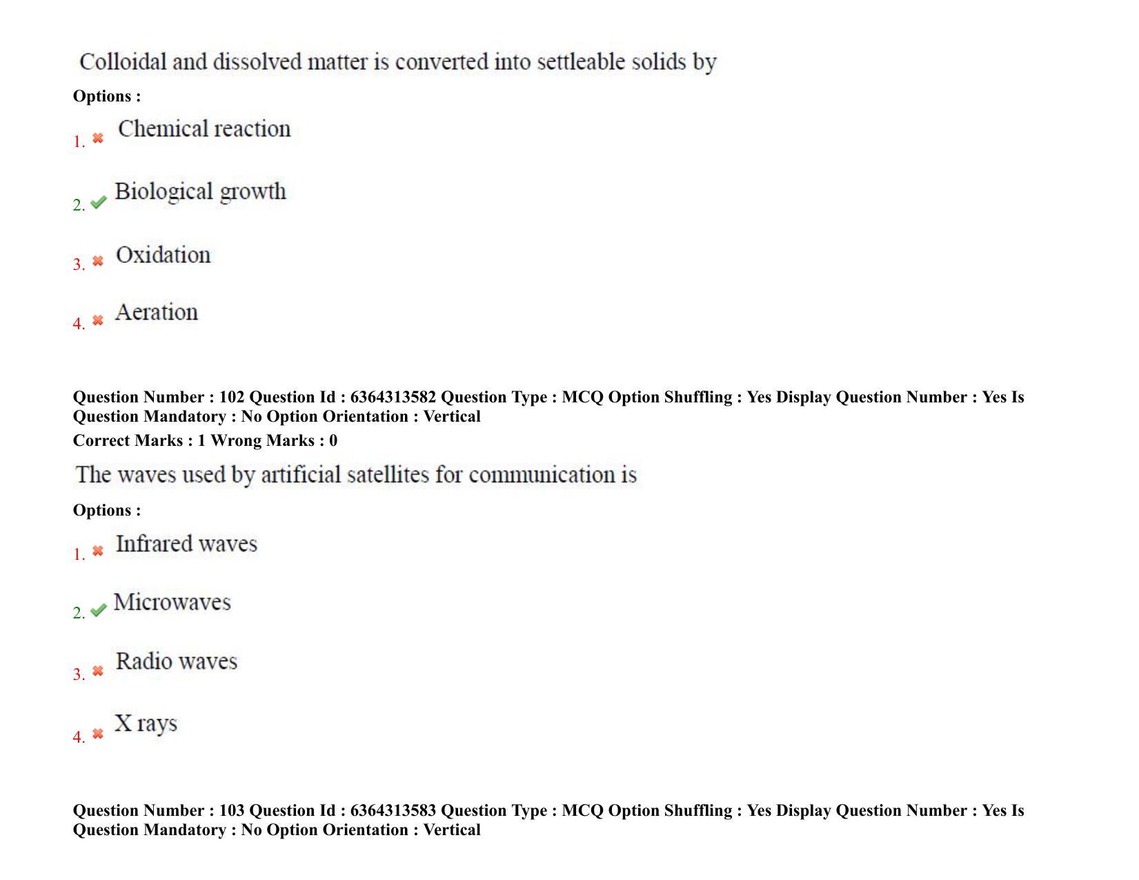 TS PGECET 2021: Environmental Management Question Papers - Page 57