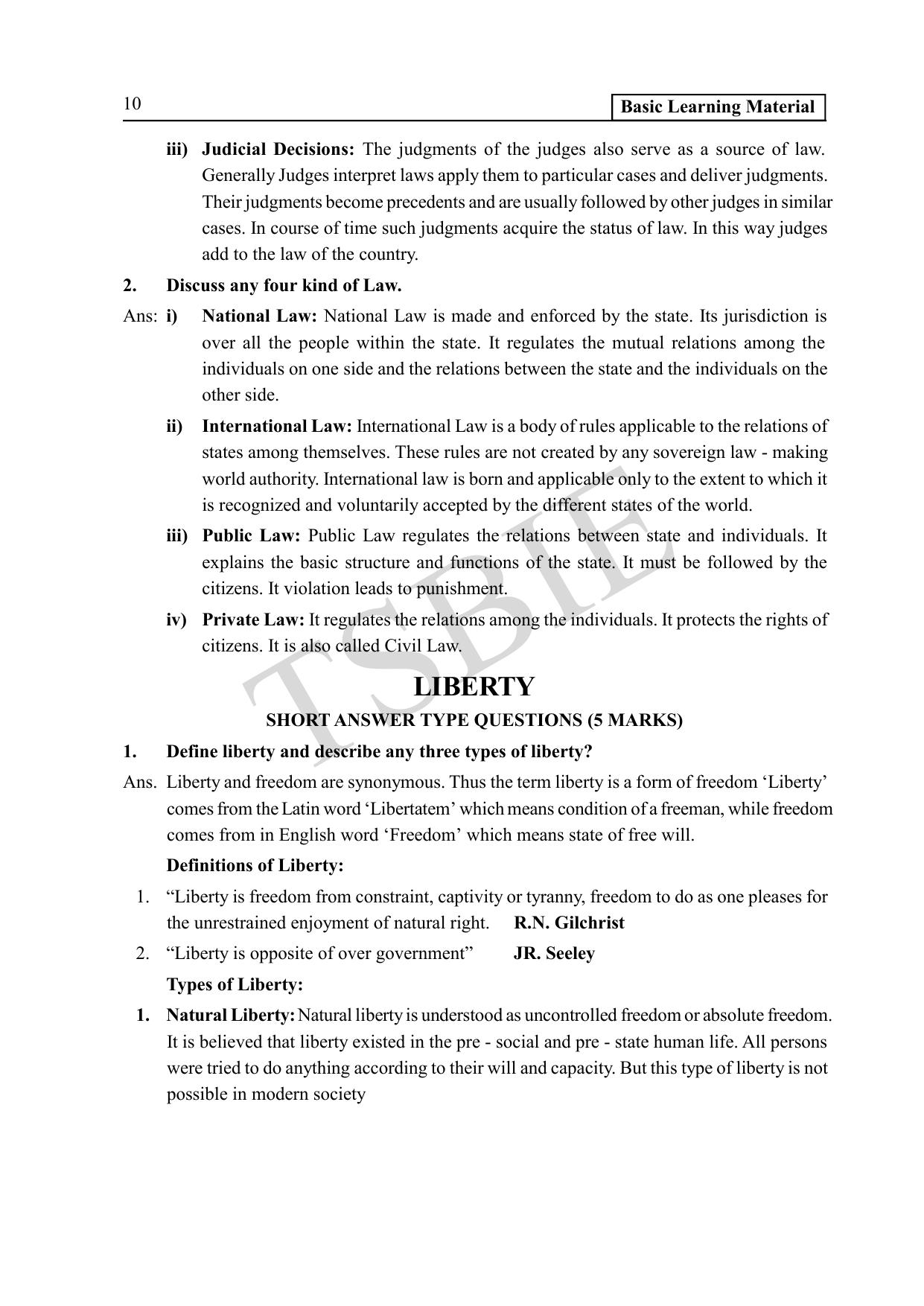 TS SCERT Inter 1st Year Political Science Path 1 (English Medium) Text Book - Page 15