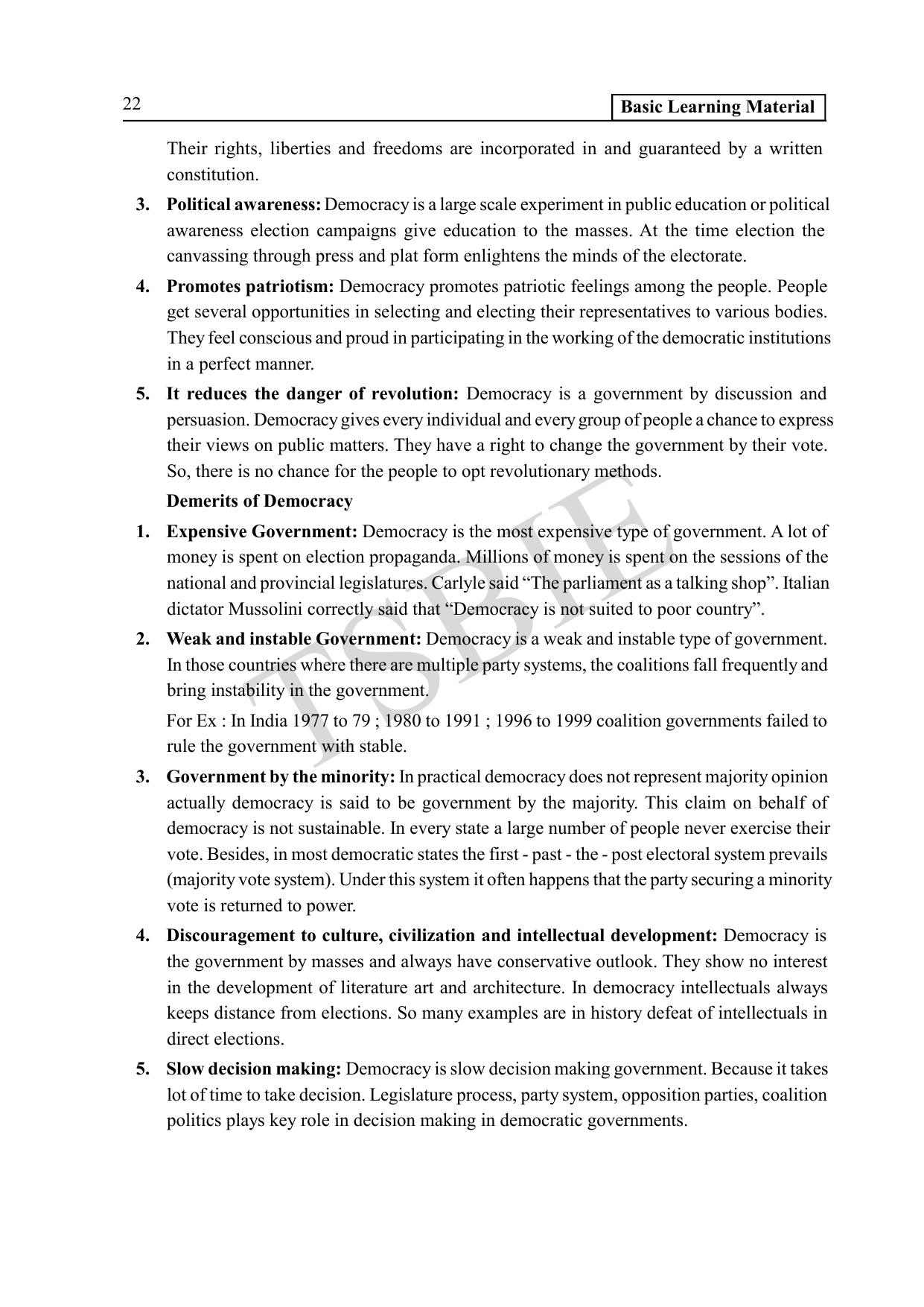 TS SCERT Inter 1st Year Political Science Path 1 (English Medium) Text Book - Page 27