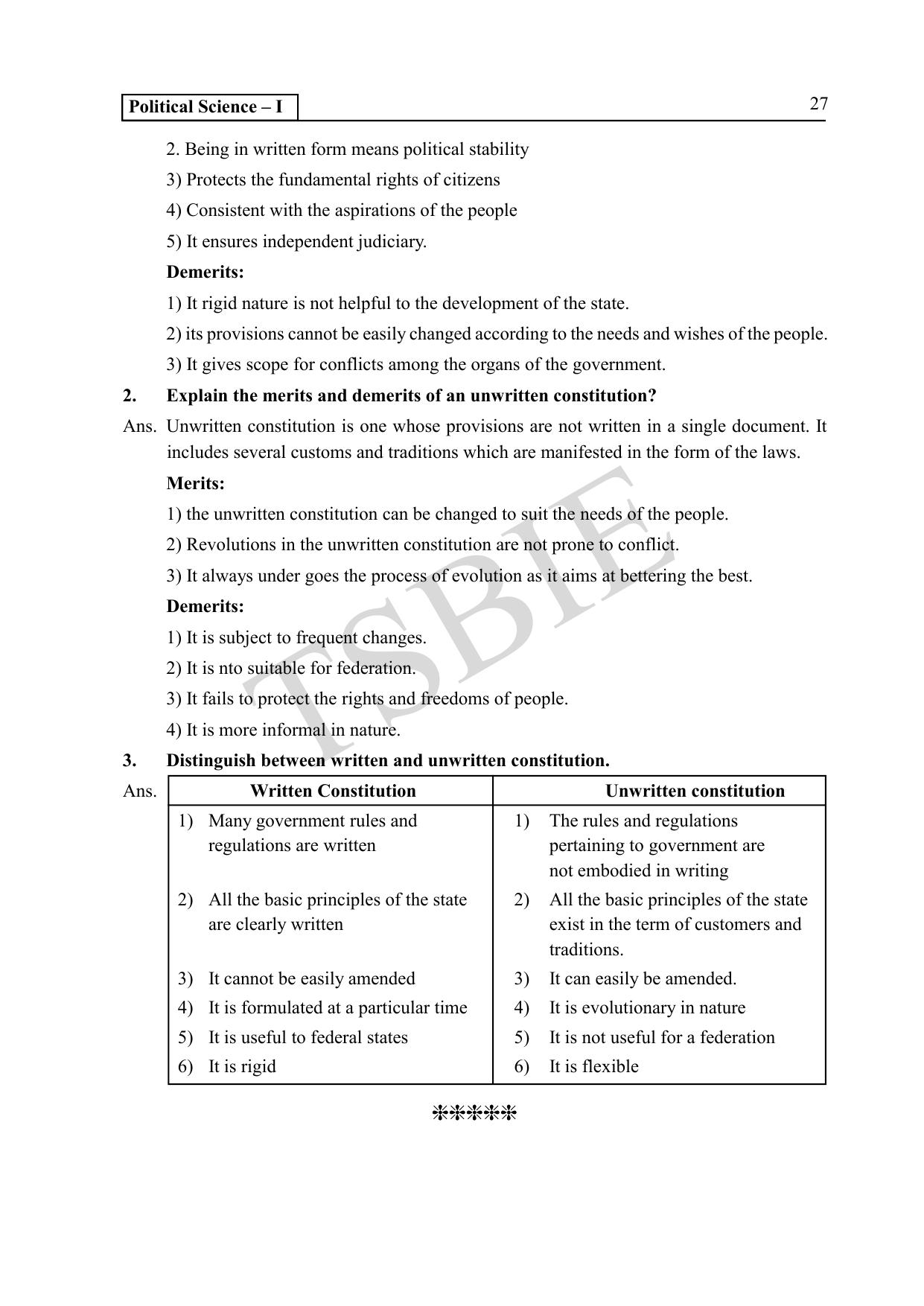 TS SCERT Inter 1st Year Political Science Path 1 (English Medium) Text Book - Page 32