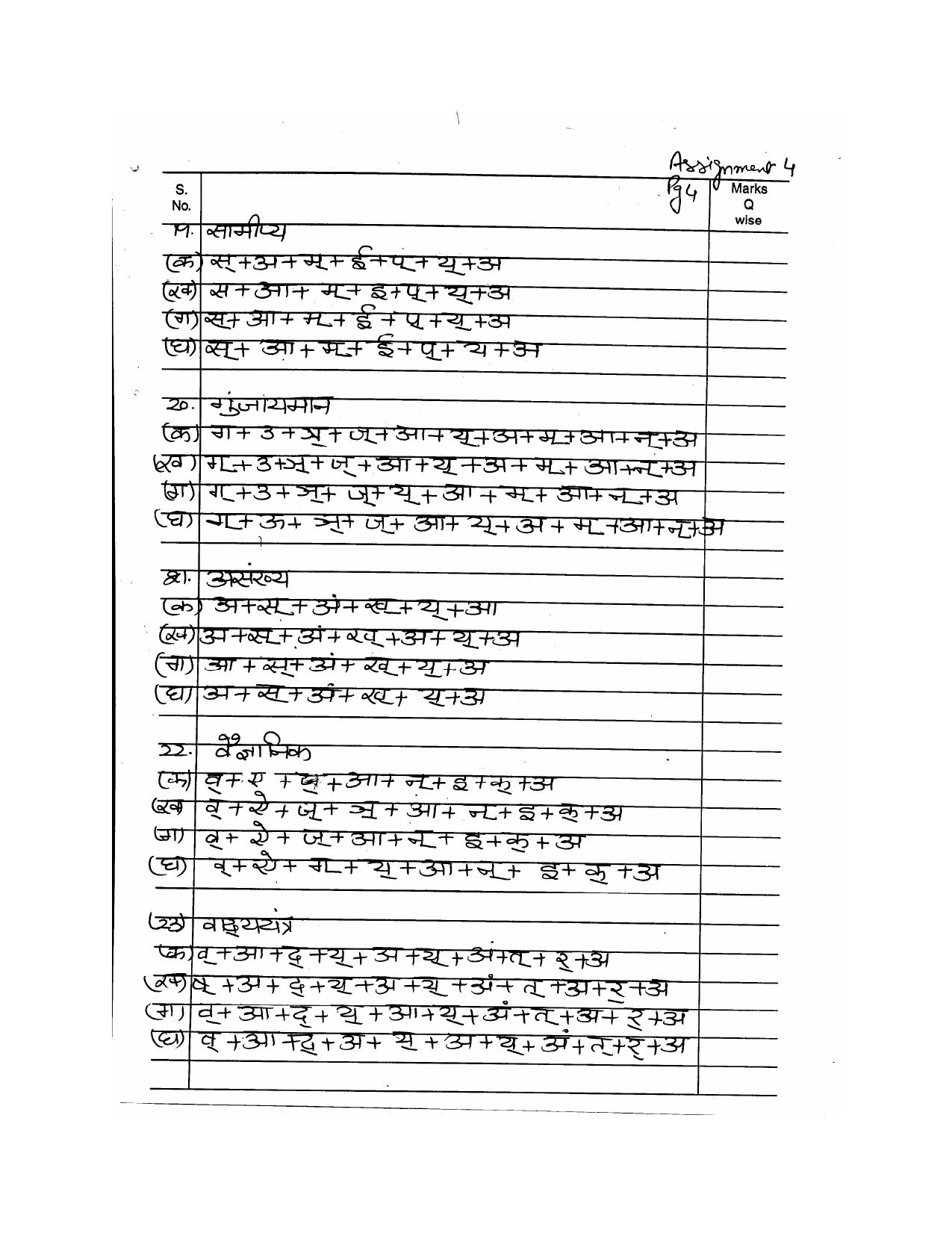 CBSE Worksheets for Class 9 Hindi Assignment 15 - Page 4