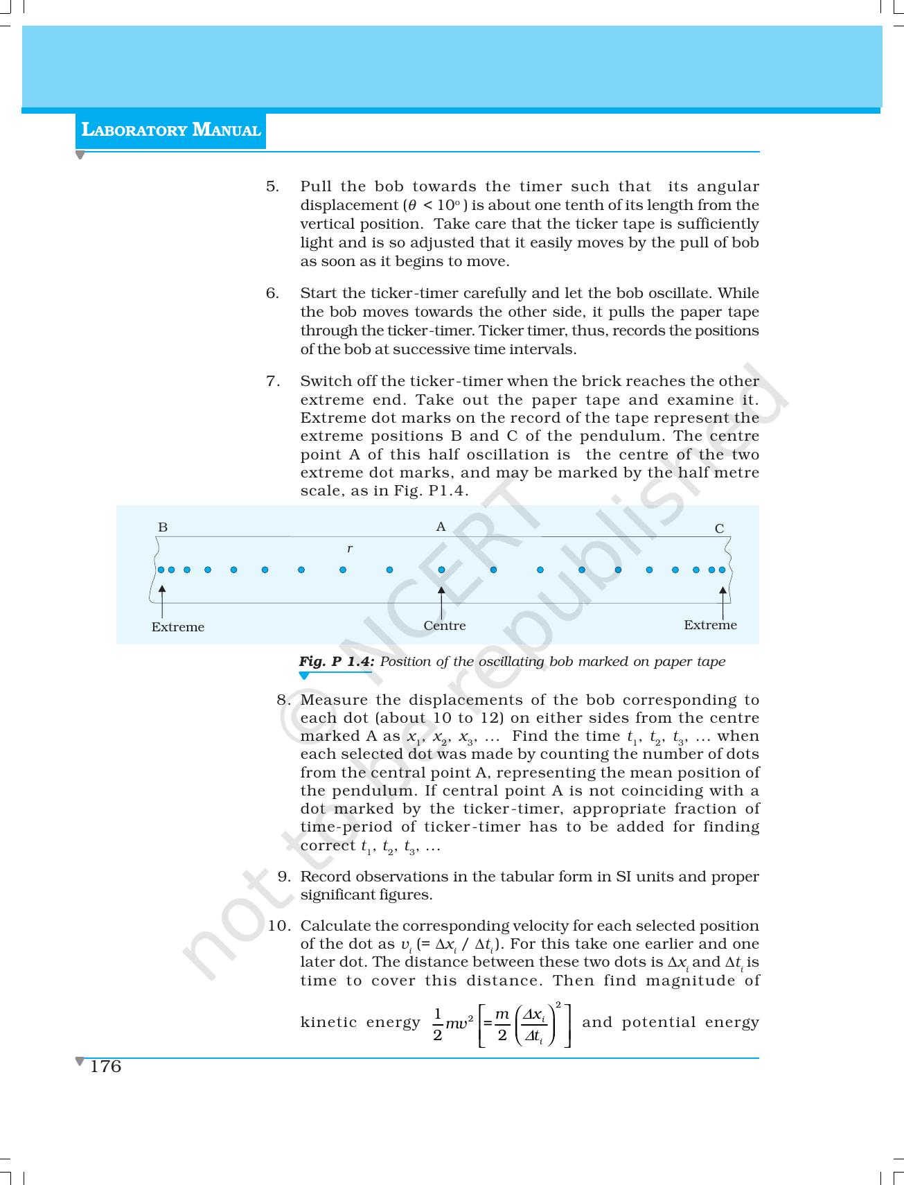 NCERT Laboratory Manuals for Class XI Physics - Projects (1 to 8) - Page 4