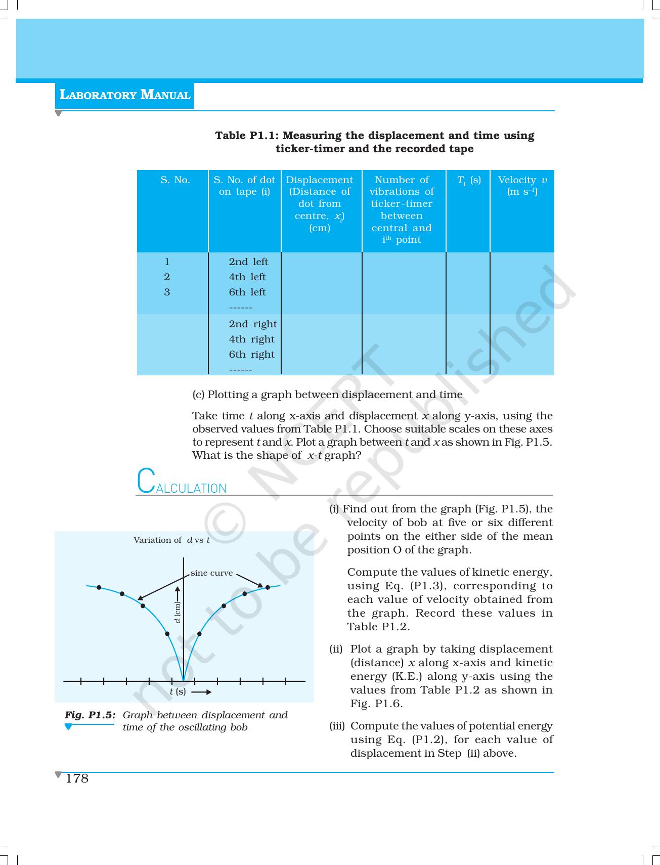 NCERT Laboratory Manuals for Class XI Physics - Projects (1 to 8) - Page 6