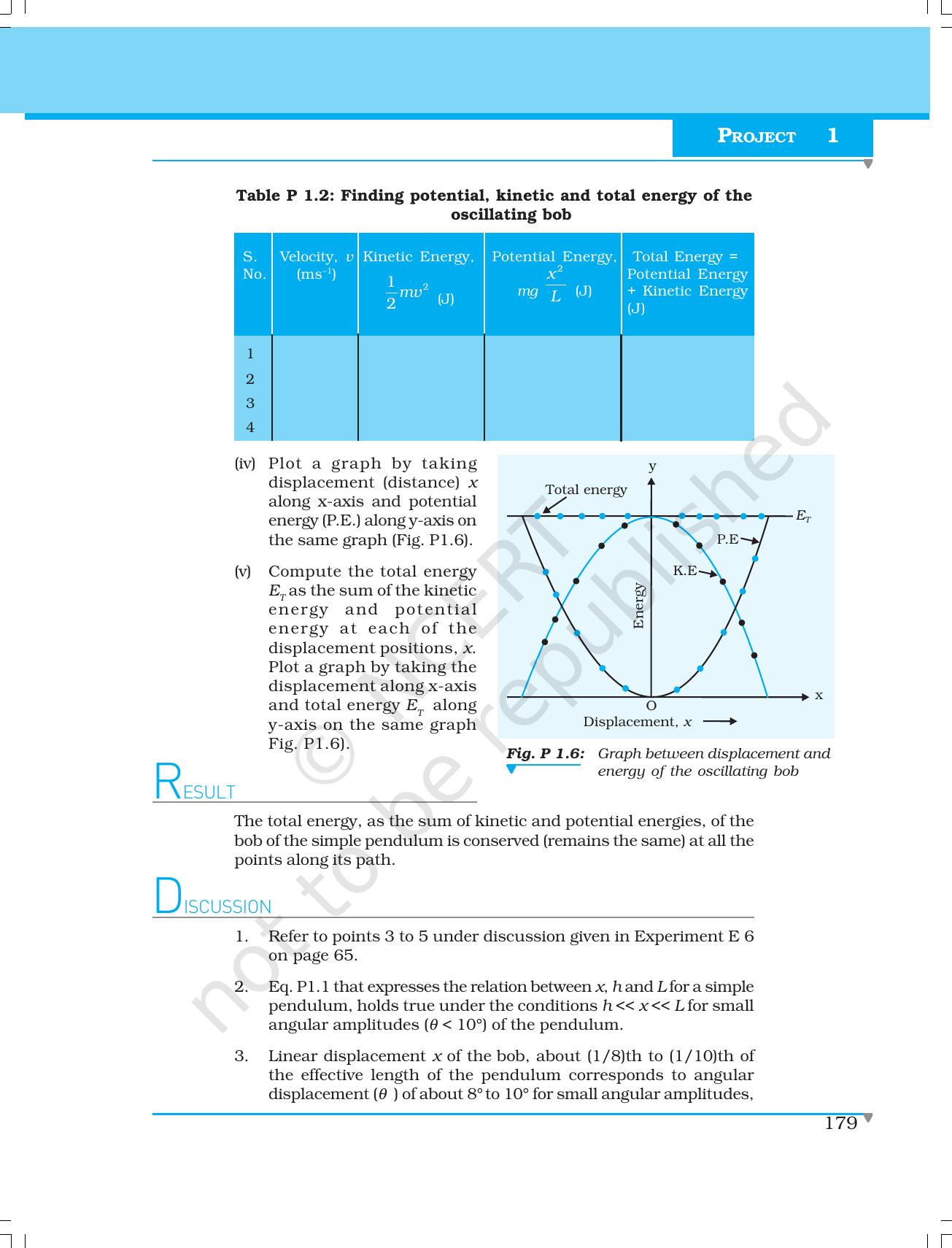 NCERT Laboratory Manuals for Class XI Physics - Projects (1 to 8) - Page 7