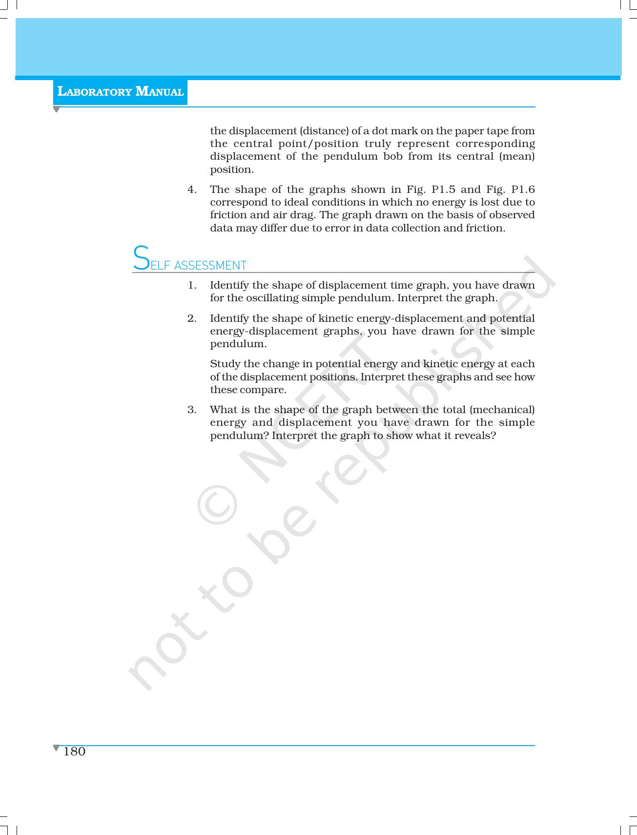 NCERT Laboratory Manuals for Class XI Physics - Projects (1 to 8) - Page 8