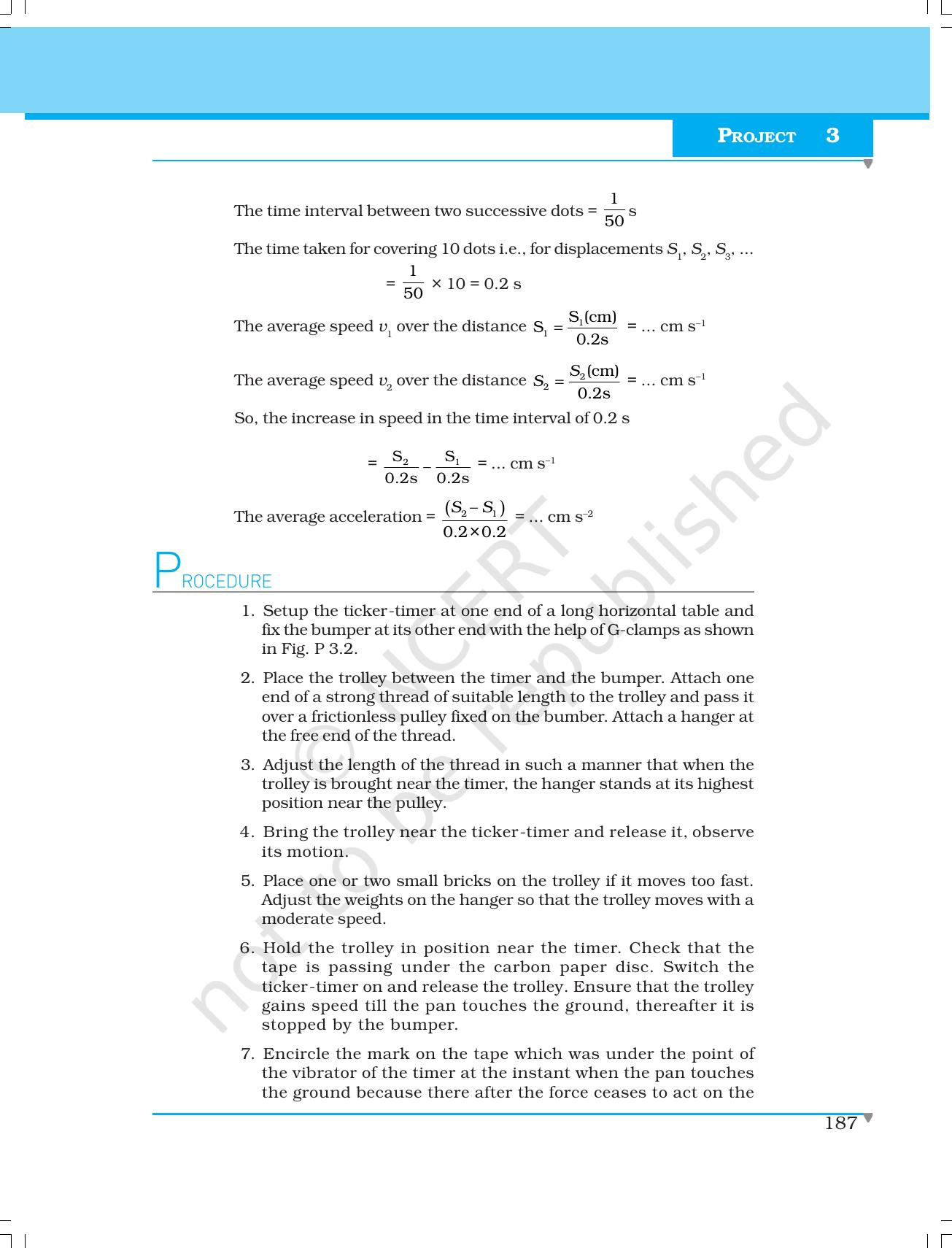 NCERT Laboratory Manuals for Class XI Physics - Projects (1 to 8) - Page 15