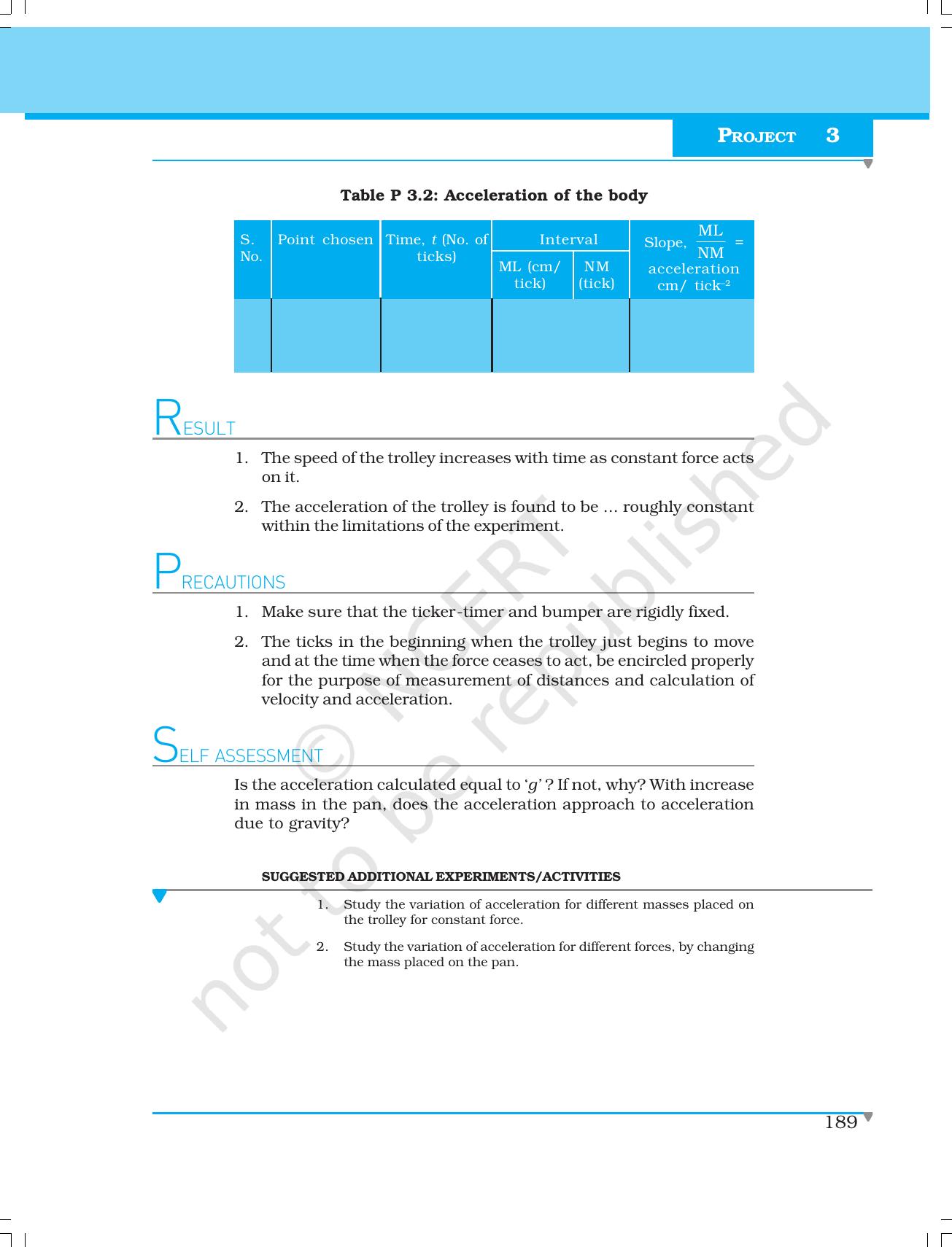 NCERT Laboratory Manuals for Class XI Physics - Projects (1 to 8) - Page 17