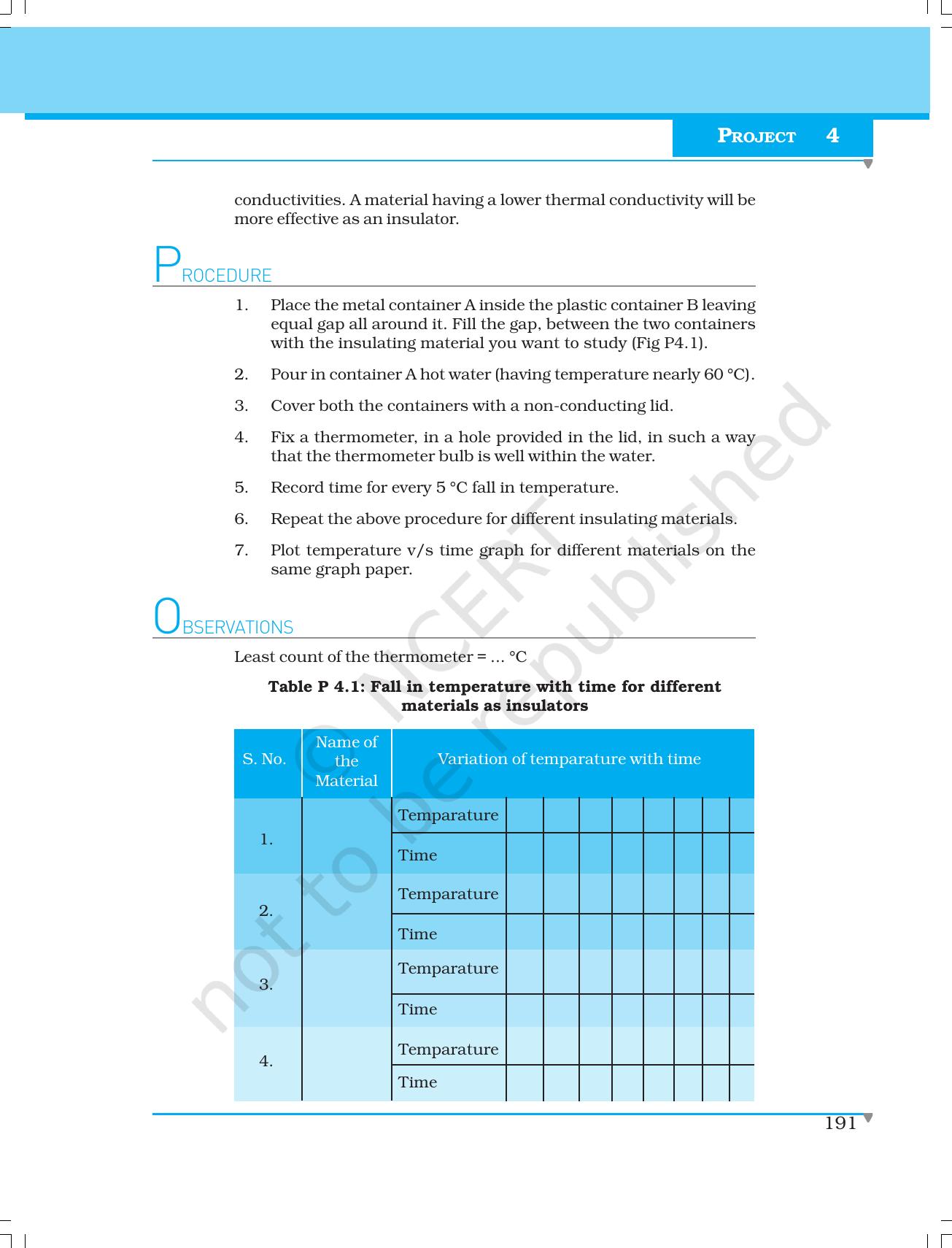 NCERT Laboratory Manuals for Class XI Physics - Projects (1 to 8) - Page 19