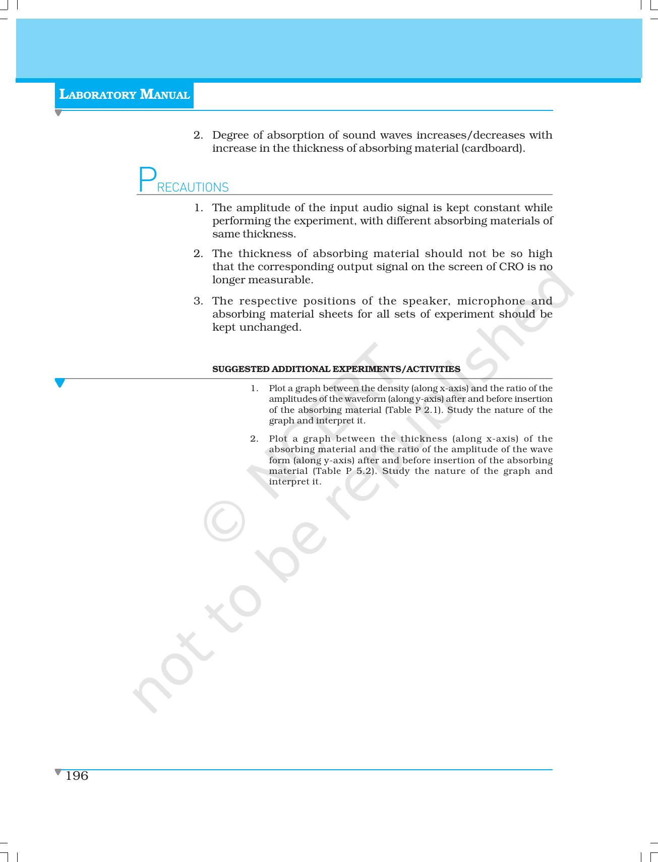 NCERT Laboratory Manuals for Class XI Physics - Projects (1 to 8) - Page 24