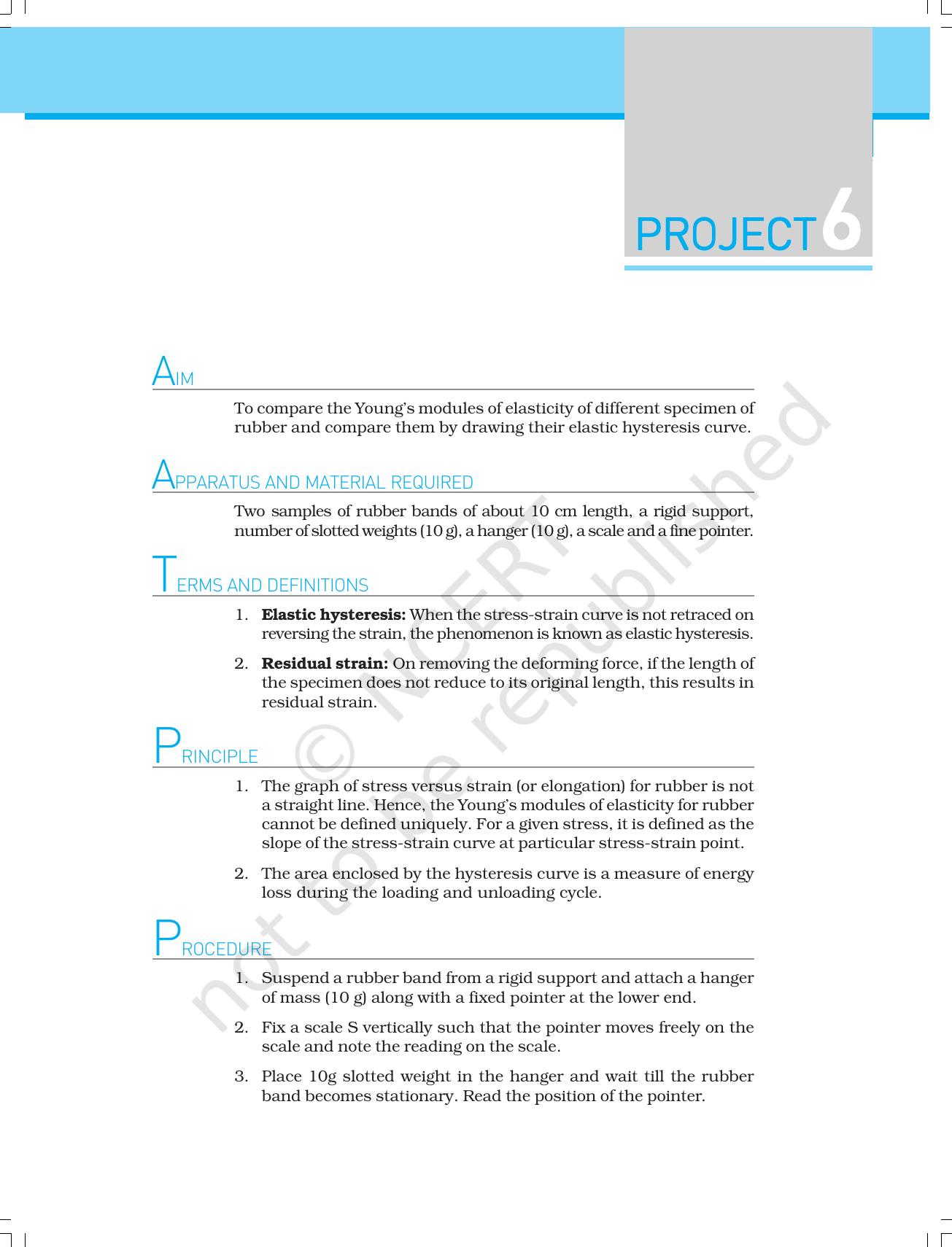 NCERT Laboratory Manuals for Class XI Physics - Projects (1 to 8) - Page 25