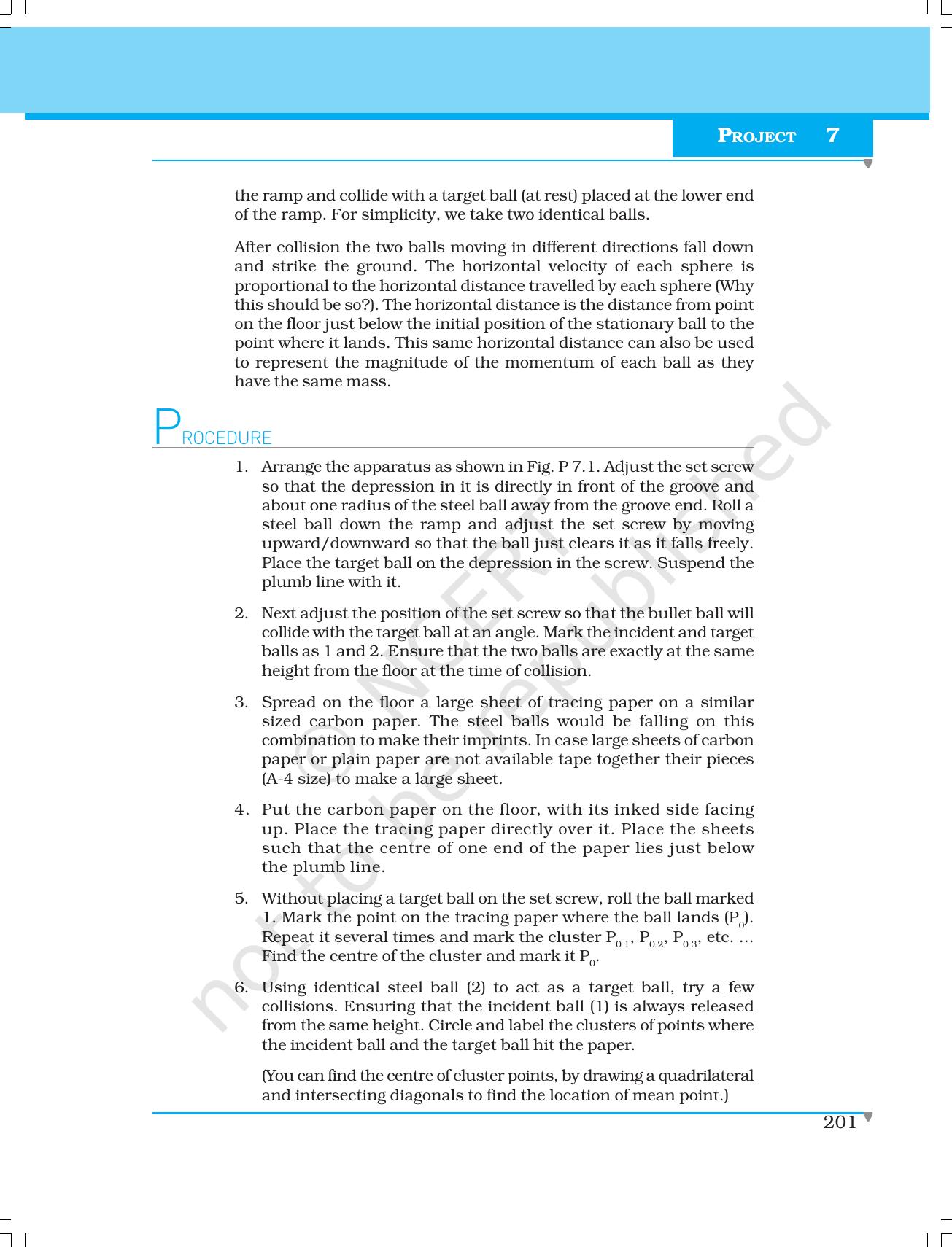 NCERT Laboratory Manuals for Class XI Physics - Projects (1 to 8) - Page 29