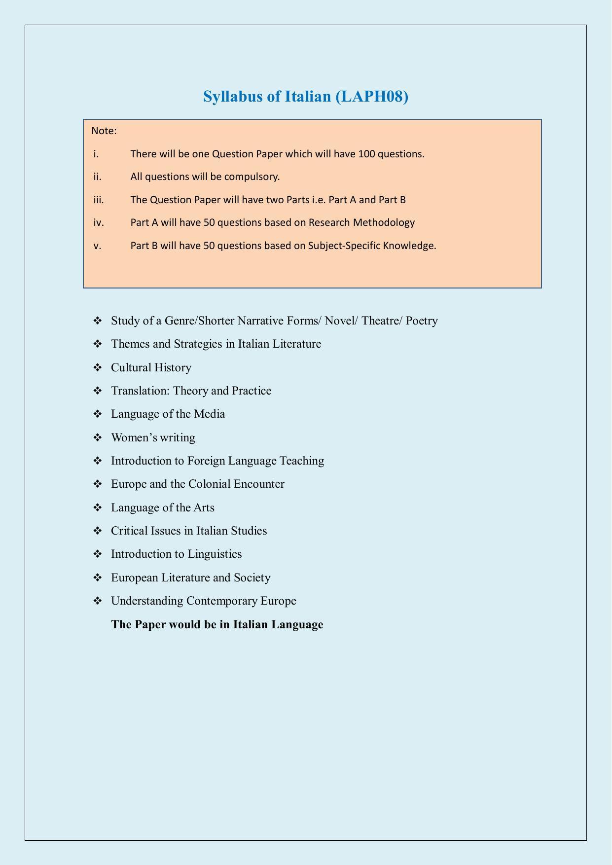 nta-phd-entrance-exam-italian-syllabus-indcareer-docs