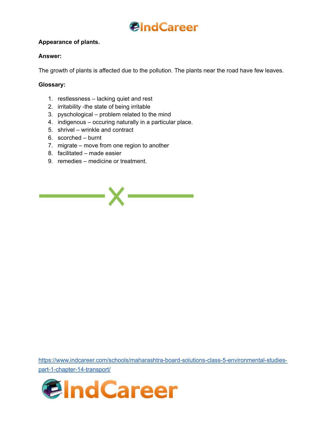 Maharashtra Board Solutions Class 5-Environmental Studies (Part 1): Chapter 14- Transport - Page 19
