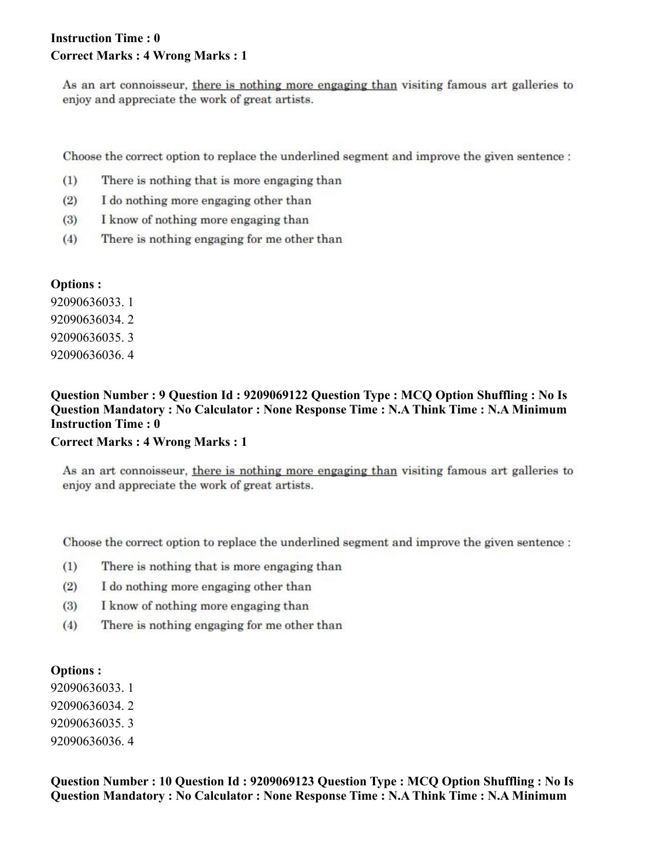 CUET PG 2023: LAQP28 – Pali (Eng.)-Shift 3 (08-06-2023) Question Paper - Page 12