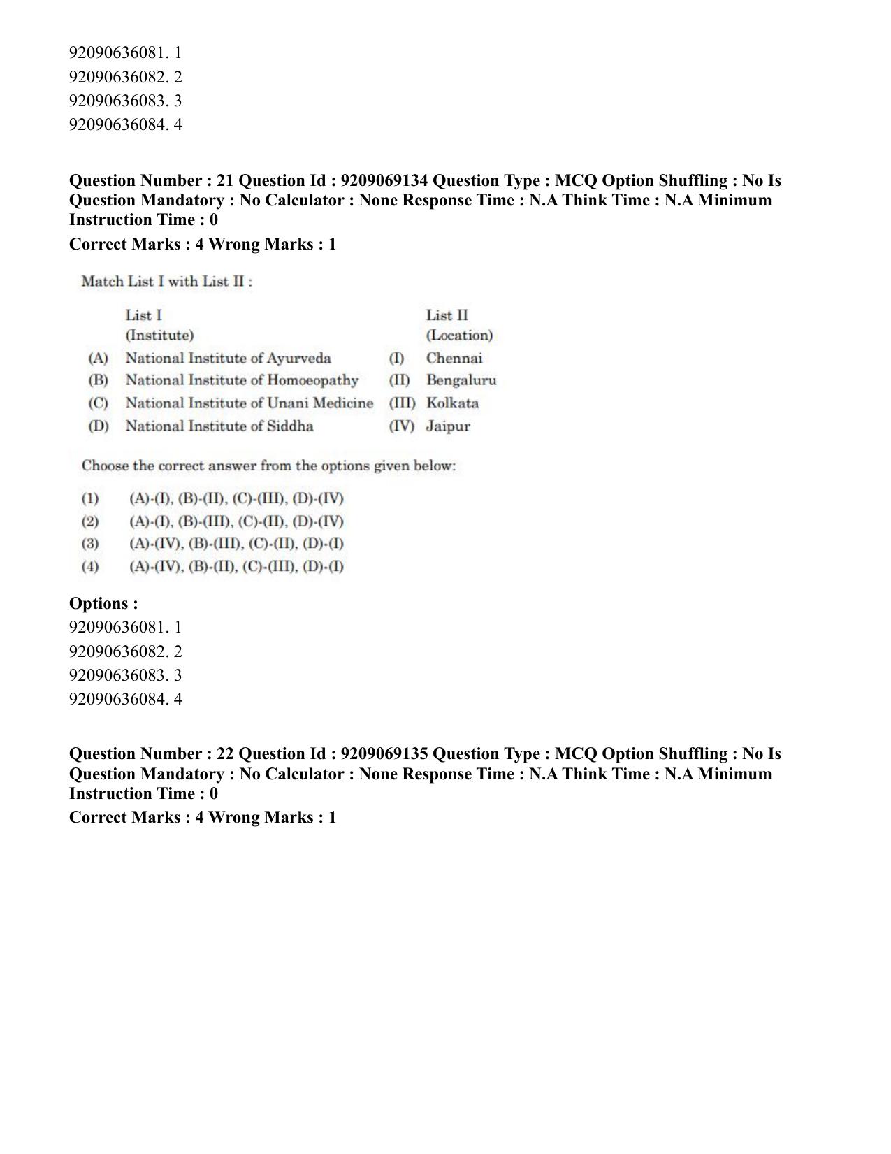 CUET PG 2023: LAQP28 – Pali (Eng.)-Shift 3 (08-06-2023) Question Paper - Page 22