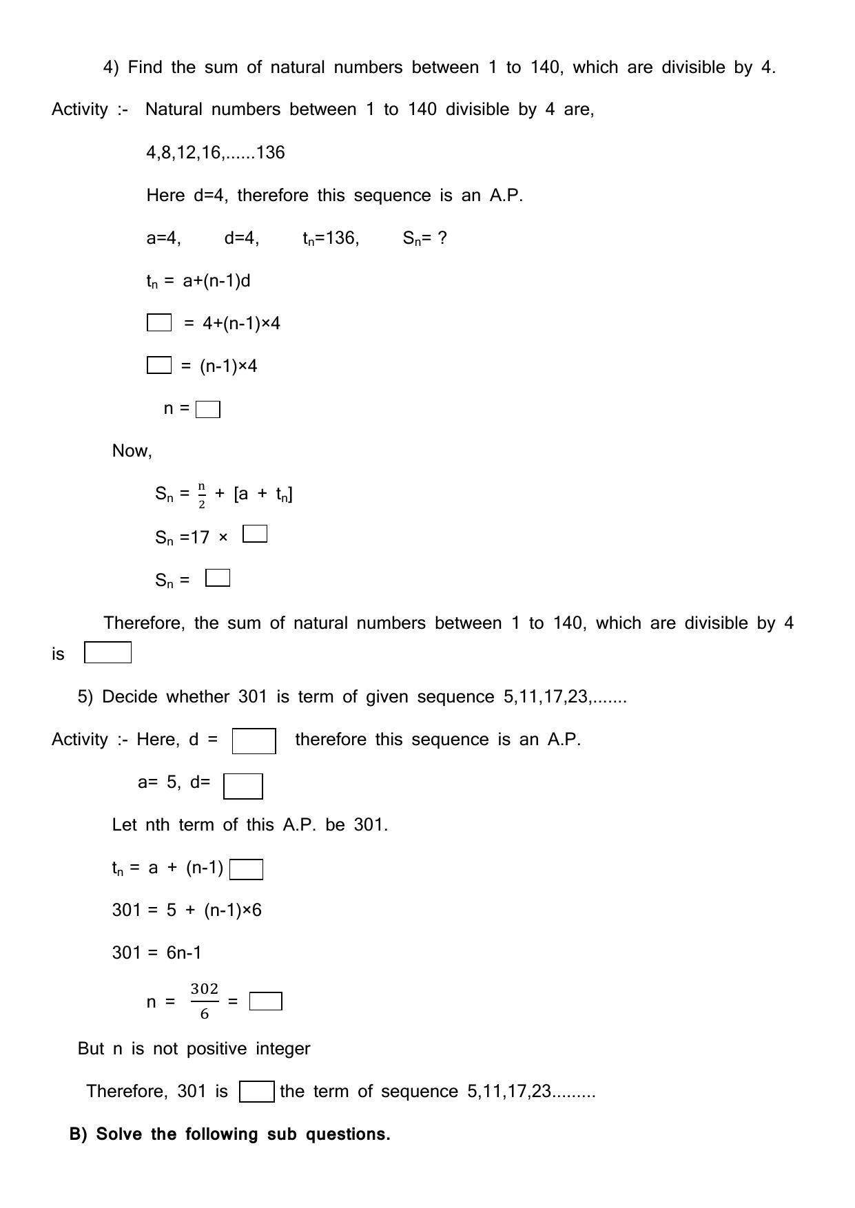 Maharashtra Board Class 10 Mathematics Part I (English Medium) 2023 Question Bank - Page 18