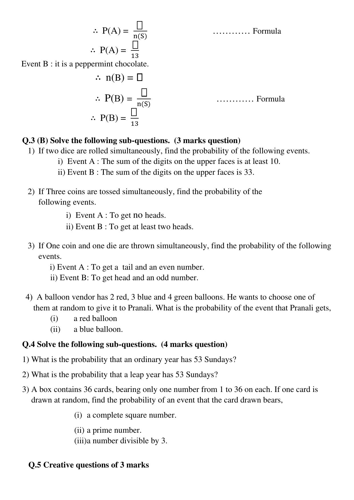 Maharashtra Board Class 10 Mathematics Part I (English Medium) 2023 Question Bank - Page 28