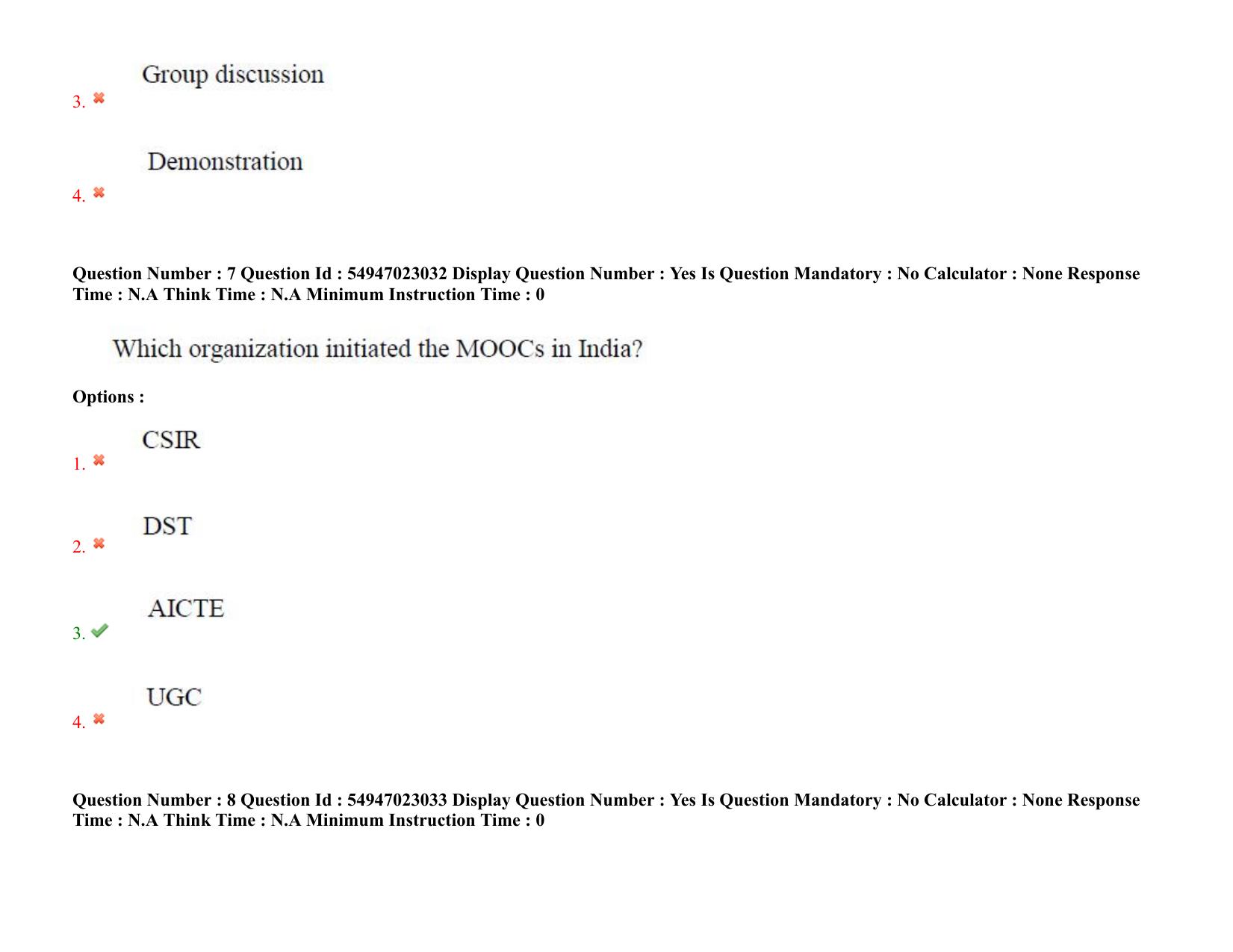 AP RCET 2022: Civil Engineering - 17/10/2022 (Monday) Session-I Question Paper With keys - Page 6