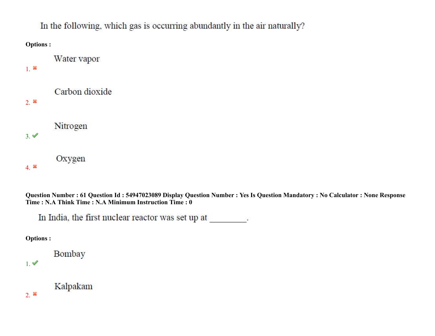 AP RCET 2022: Civil Engineering - 17/10/2022 (Monday) Session-I Question Paper With keys - Page 45
