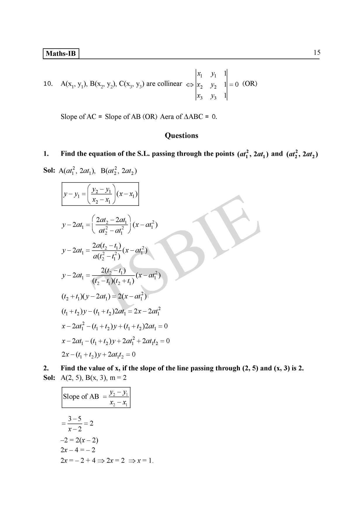 TS SCERT Inter 1st Year Maths IB Path 1 (Telugu Medium) Text Book - Page 19