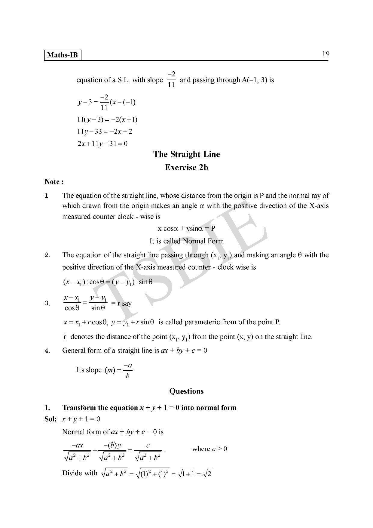 TS SCERT Inter 1st Year Maths IB Path 1 (Telugu Medium) Text Book - Page 23