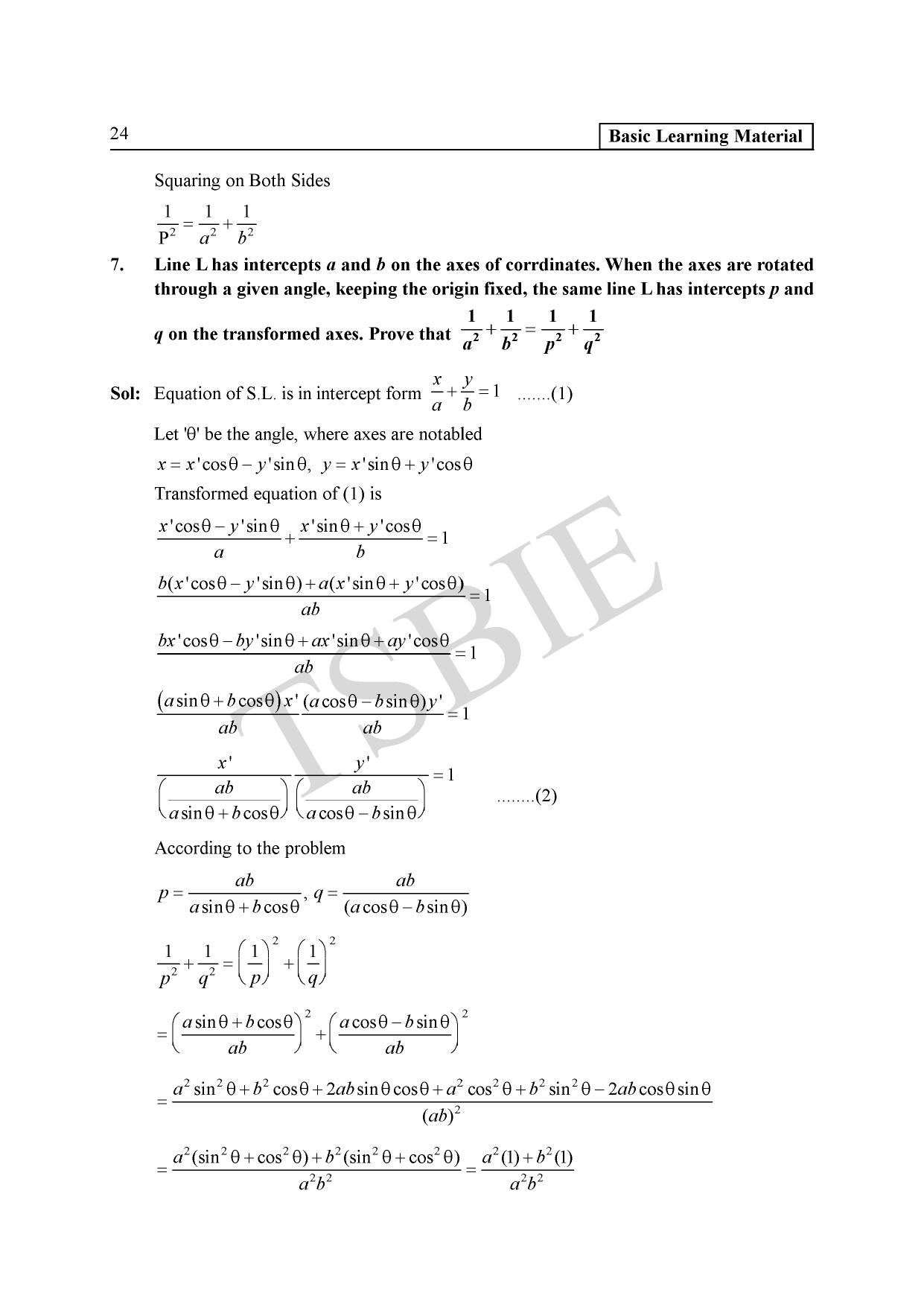 TS SCERT Inter 1st Year Maths IB Path 1 (Telugu Medium) Text Book - Page 28