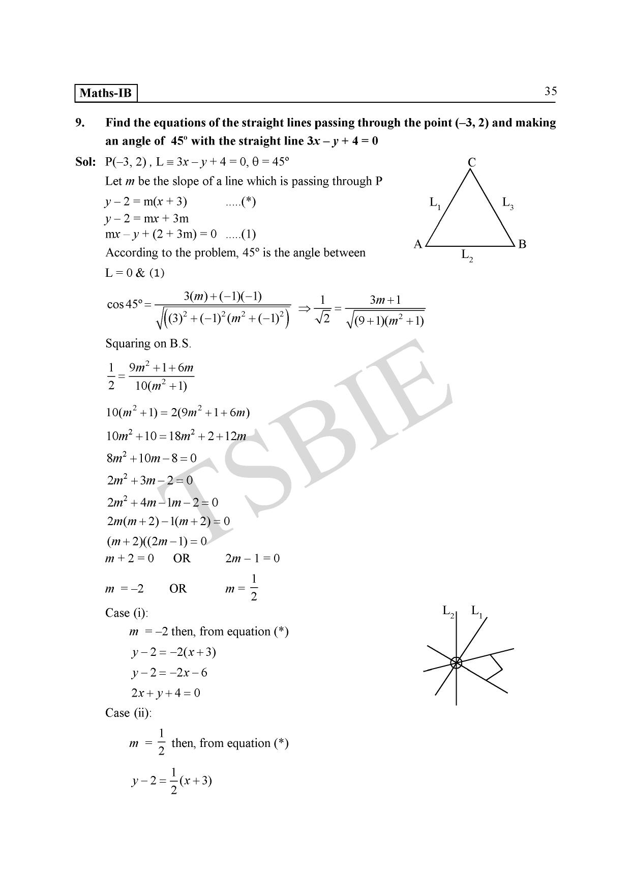TS SCERT Inter 1st Year Maths IB Path 1 (Telugu Medium) Text Book - Page 39