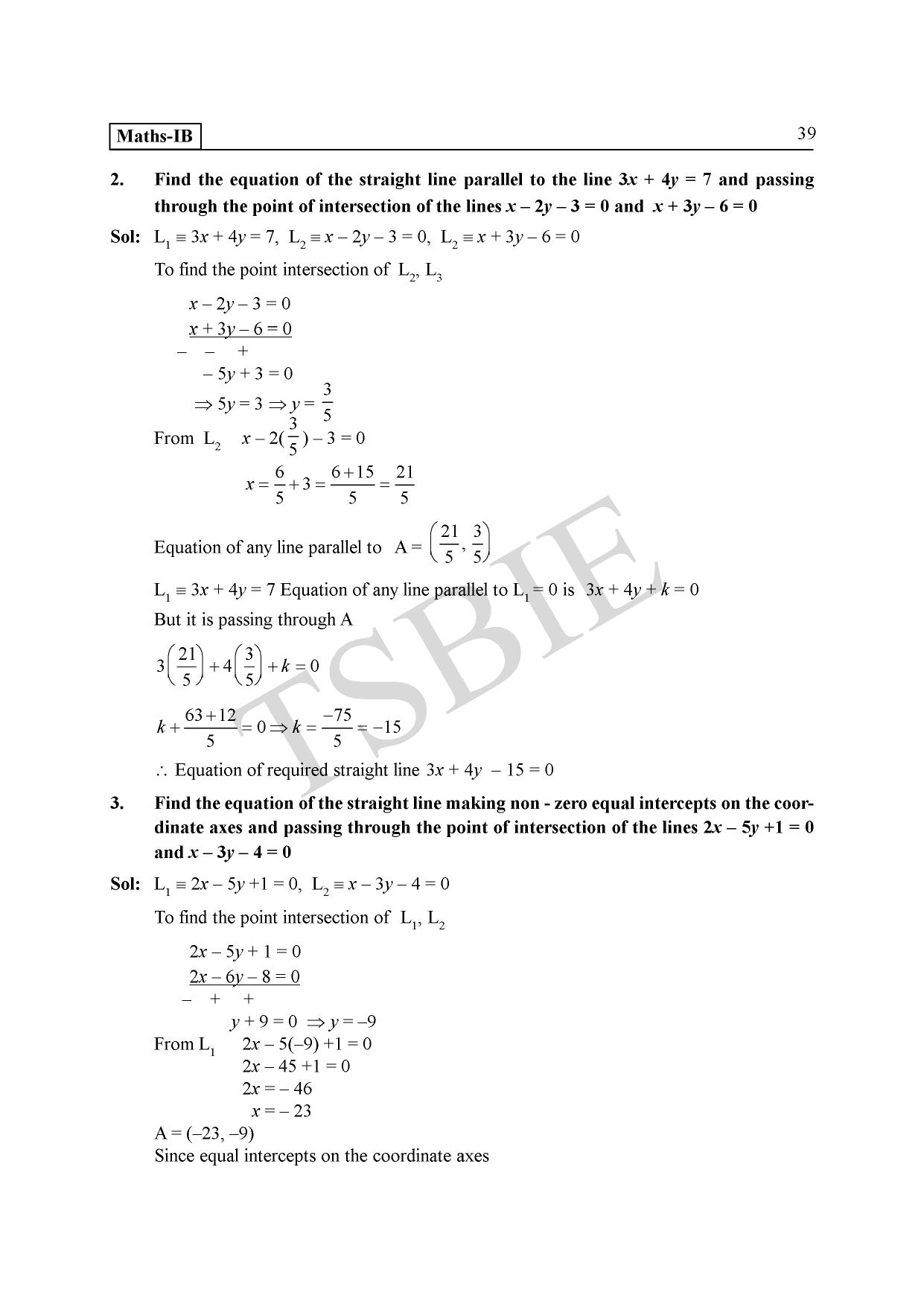 TS SCERT Inter 1st Year Maths IB Path 1 (Telugu Medium) Text Book - Page 43