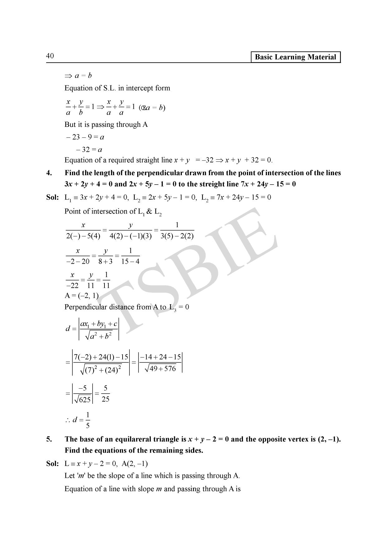 TS SCERT Inter 1st Year Maths IB Path 1 (Telugu Medium) Text Book - Page 44