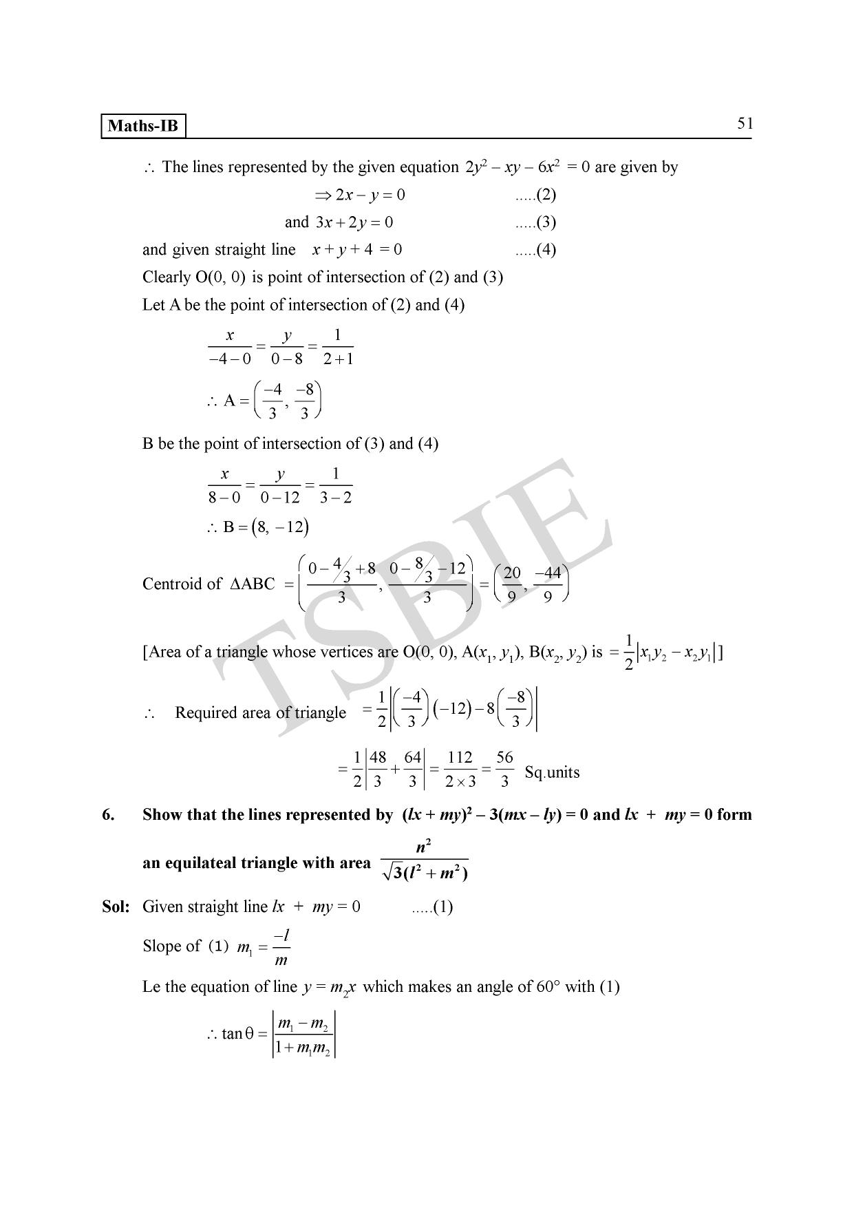 TS SCERT Inter 1st Year Maths IB Path 1 (Telugu Medium) Text Book - Page 55