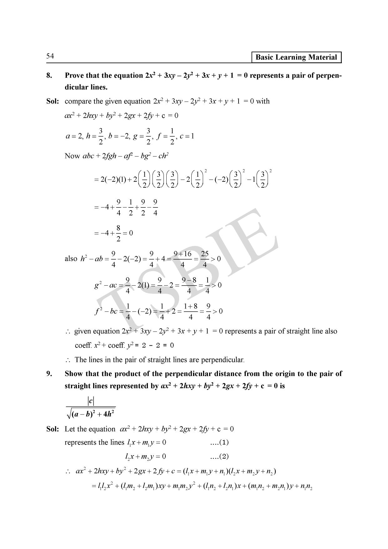 TS SCERT Inter 1st Year Maths IB Path 1 (Telugu Medium) Text Book - Page 58