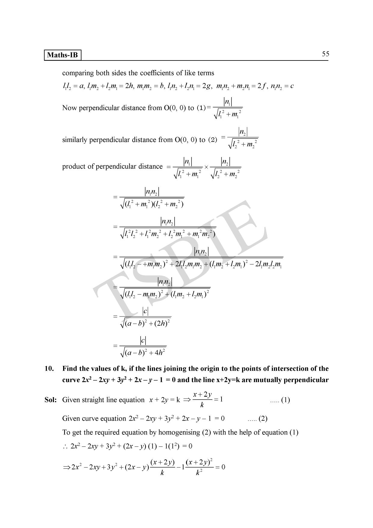 TS SCERT Inter 1st Year Maths IB Path 1 (Telugu Medium) Text Book - Page 59