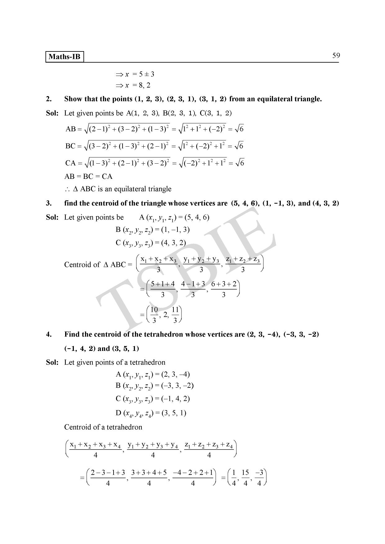 TS SCERT Inter 1st Year Maths IB Path 1 (Telugu Medium) Text Book - Page 63