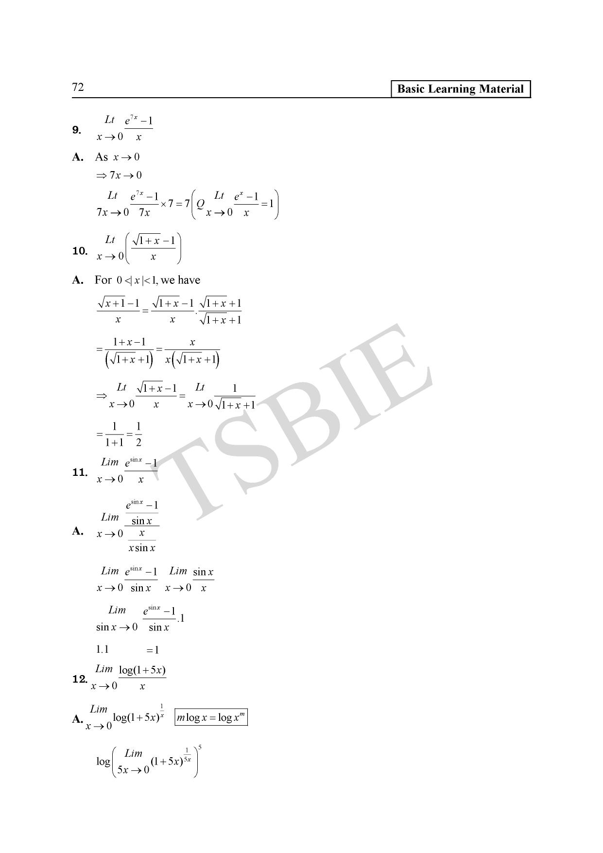 TS SCERT Inter 1st Year Maths IB Path 1 (Telugu Medium) Text Book - Page 76