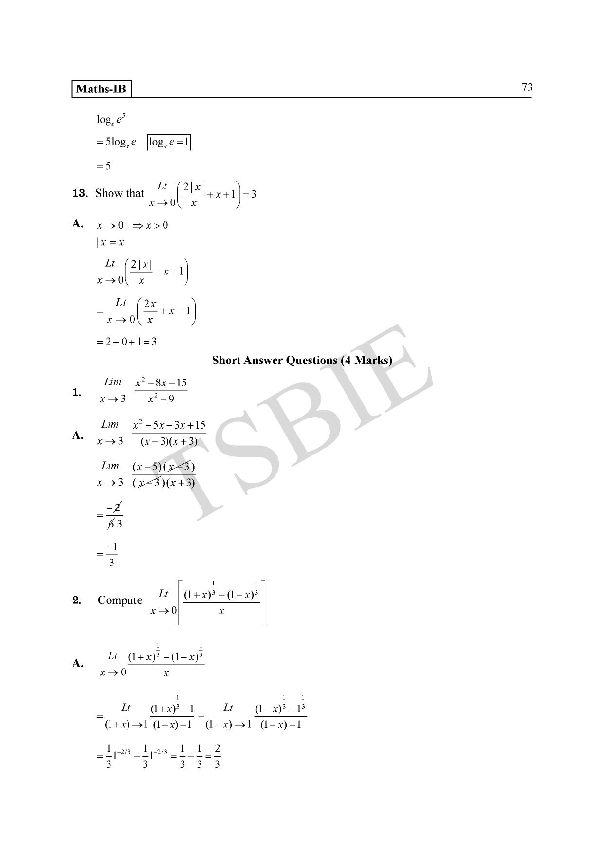 TS SCERT Inter 1st Year Maths IB Path 1 (Telugu Medium) Text Book - Page 77