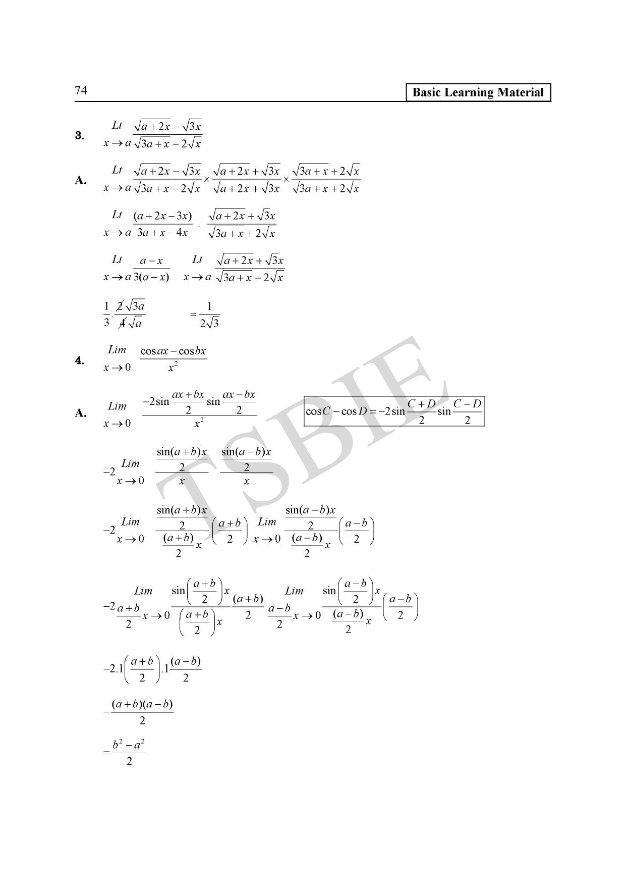 TS SCERT Inter 1st Year Maths IB Path 1 (Telugu Medium) Text Book - Page 78