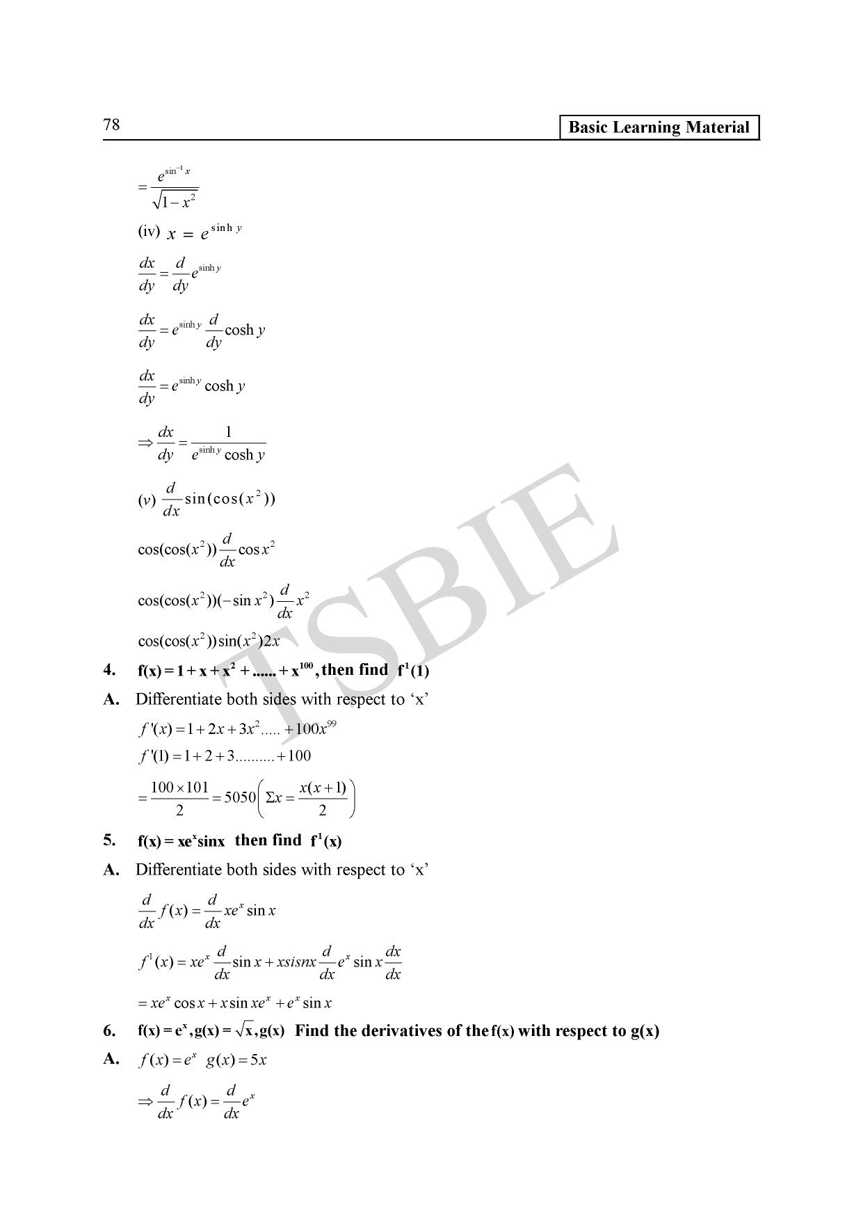 TS SCERT Inter 1st Year Maths IB Path 1 (Telugu Medium) Text Book - Page 82