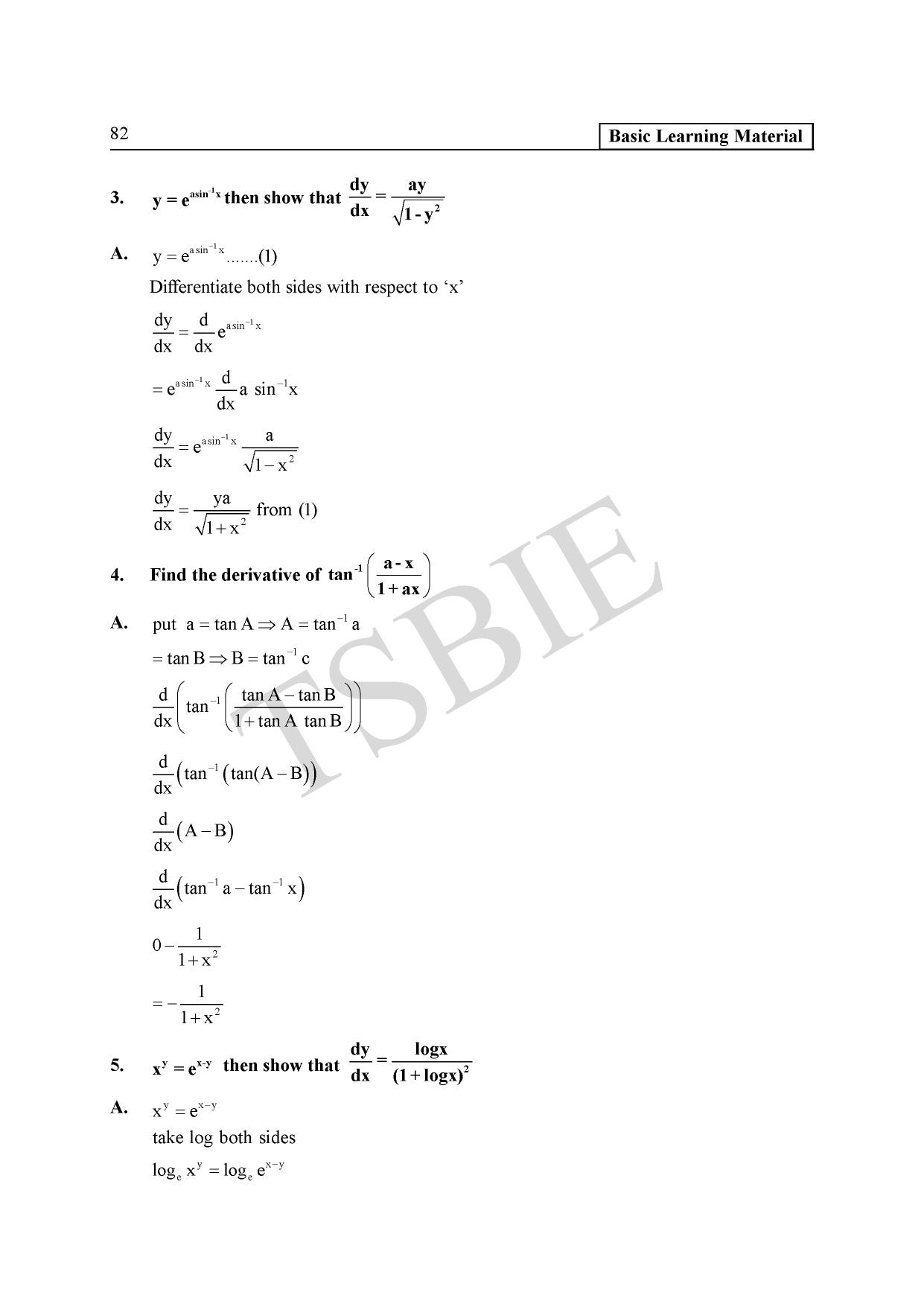 TS SCERT Inter 1st Year Maths IB Path 1 (Telugu Medium) Text Book - Page 86