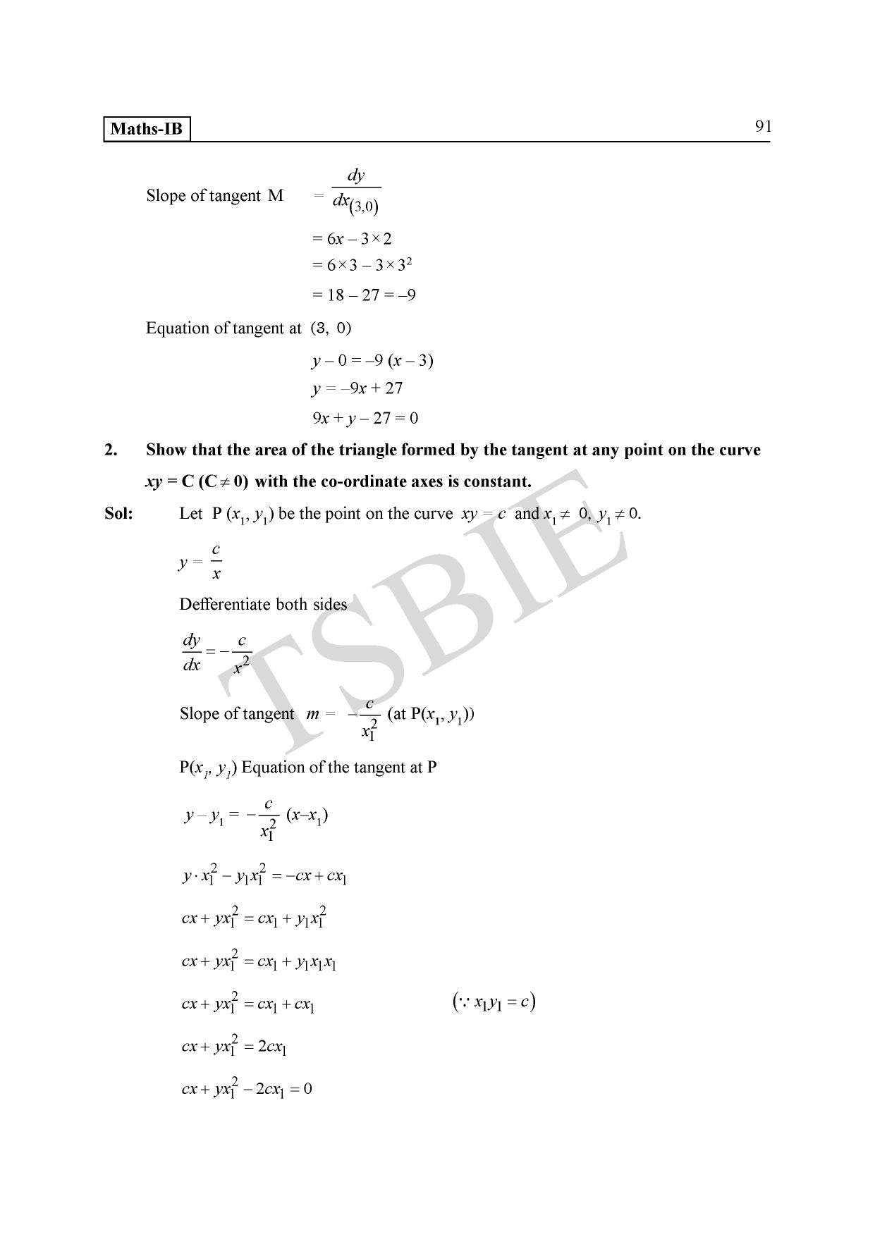 TS SCERT Inter 1st Year Maths IB Path 1 (Telugu Medium) Text Book - Page 95