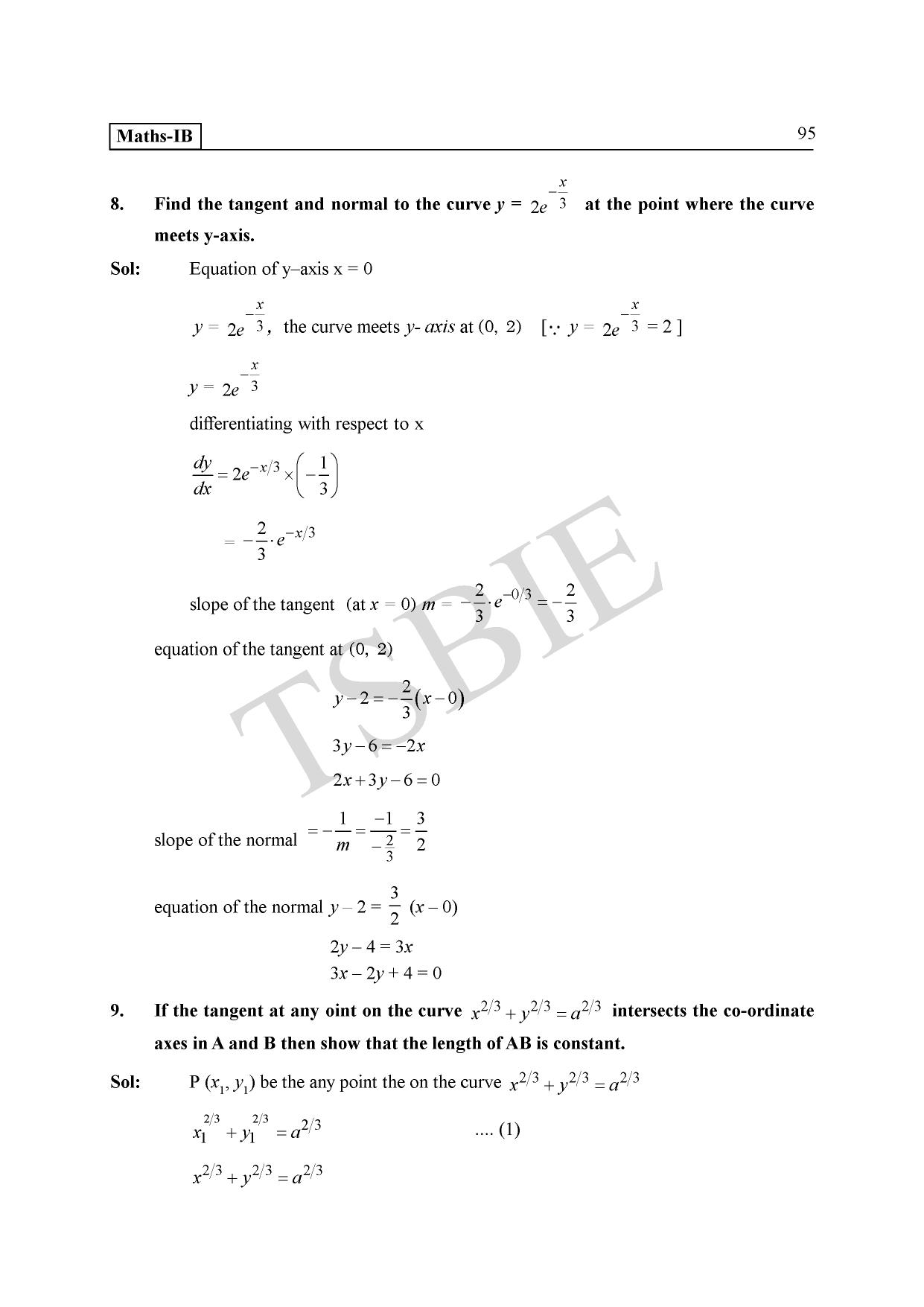 TS SCERT Inter 1st Year Maths IB Path 1 (Telugu Medium) Text Book - Page 99